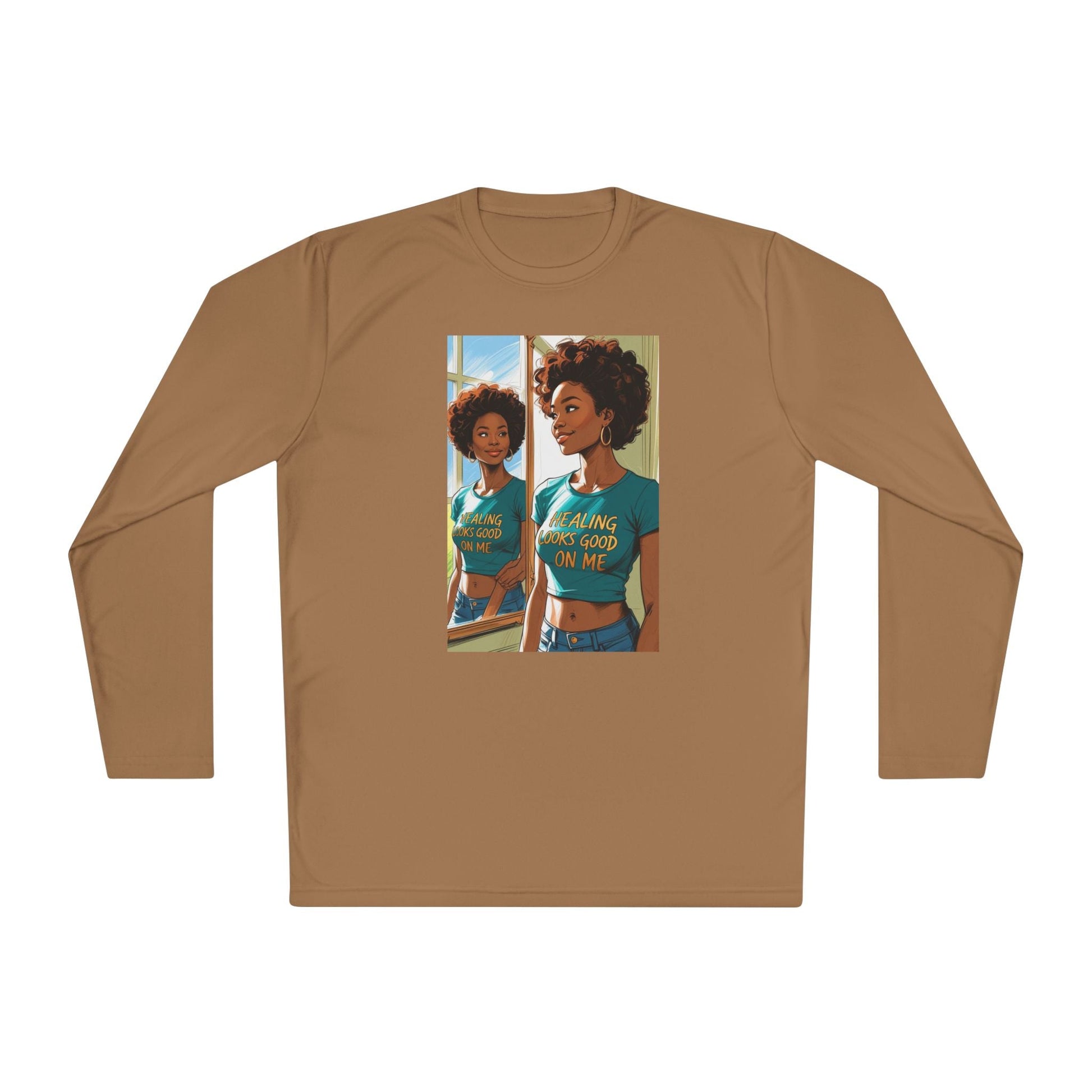 Unisex Motivational Long Sleeve Tee - Perfect for Everyday Wear, Inspirational Quote, Gift for Friends, Casual Style, Comfortable Fashion Printify