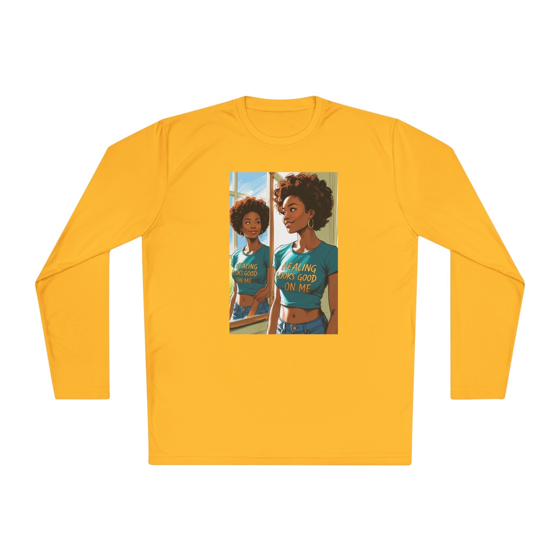 Unisex Motivational Long Sleeve Tee - Perfect for Everyday Wear, Inspirational Quote, Gift for Friends, Casual Style, Comfortable Fashion Printify