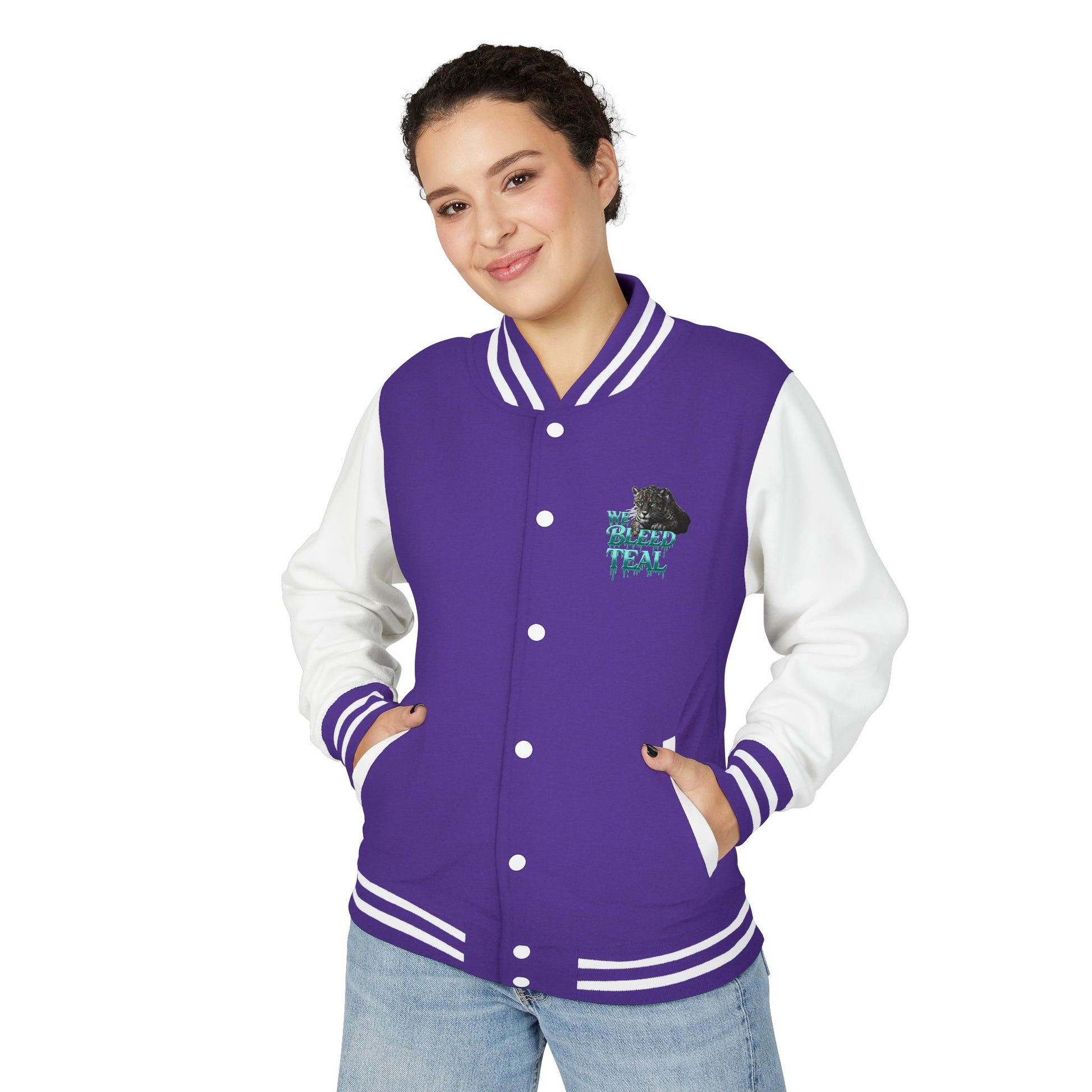 Stylish Unisex Heavyweight Letterman Jacket - Casual Comfort, Sporty Vibe, Great for College, Gifts, and School Events