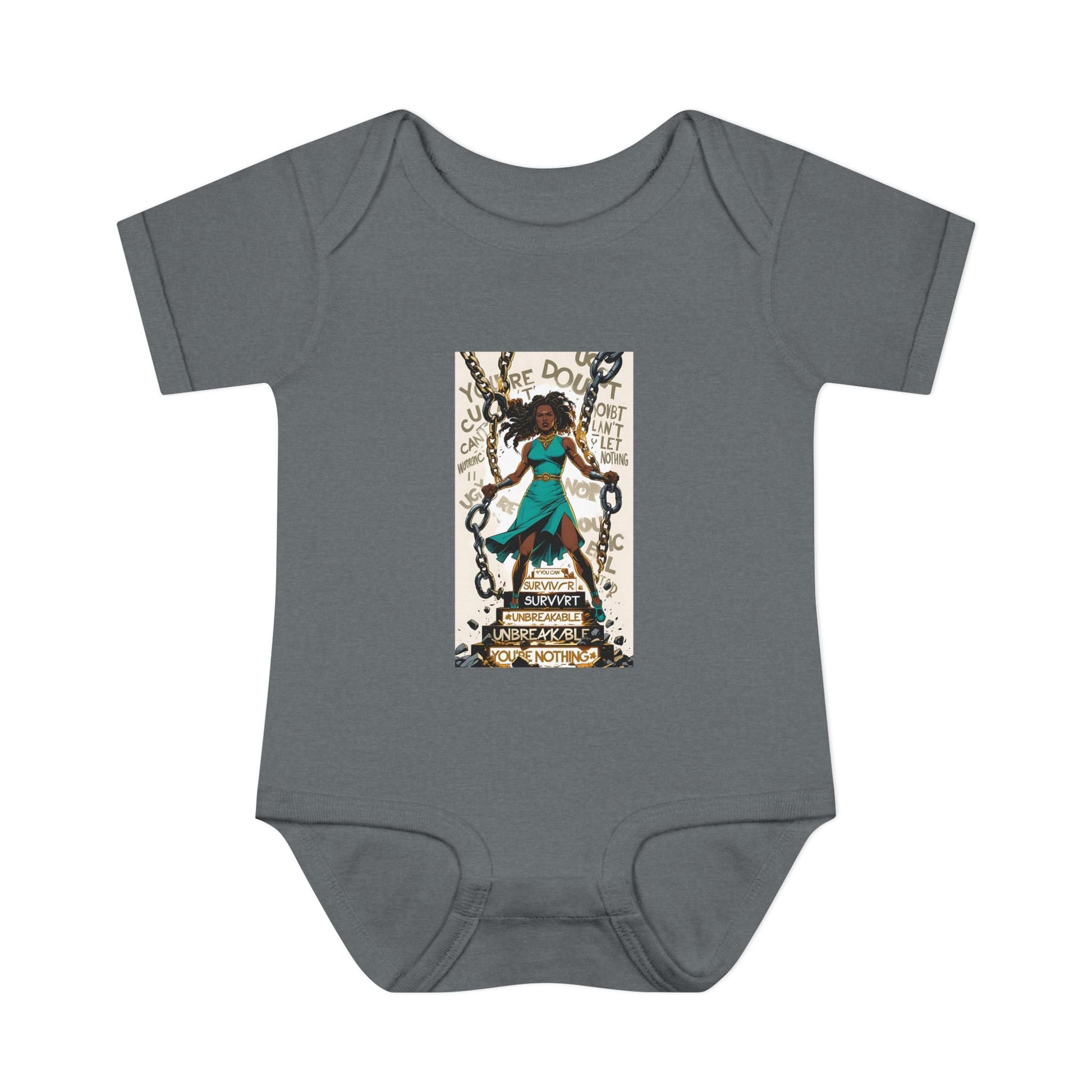 Empowering Infant Bodysuit, Baby Gift, Newborn Clothing, Baby Shower, Inspirational Baby Outfit, Gender Neutral Baby Wear