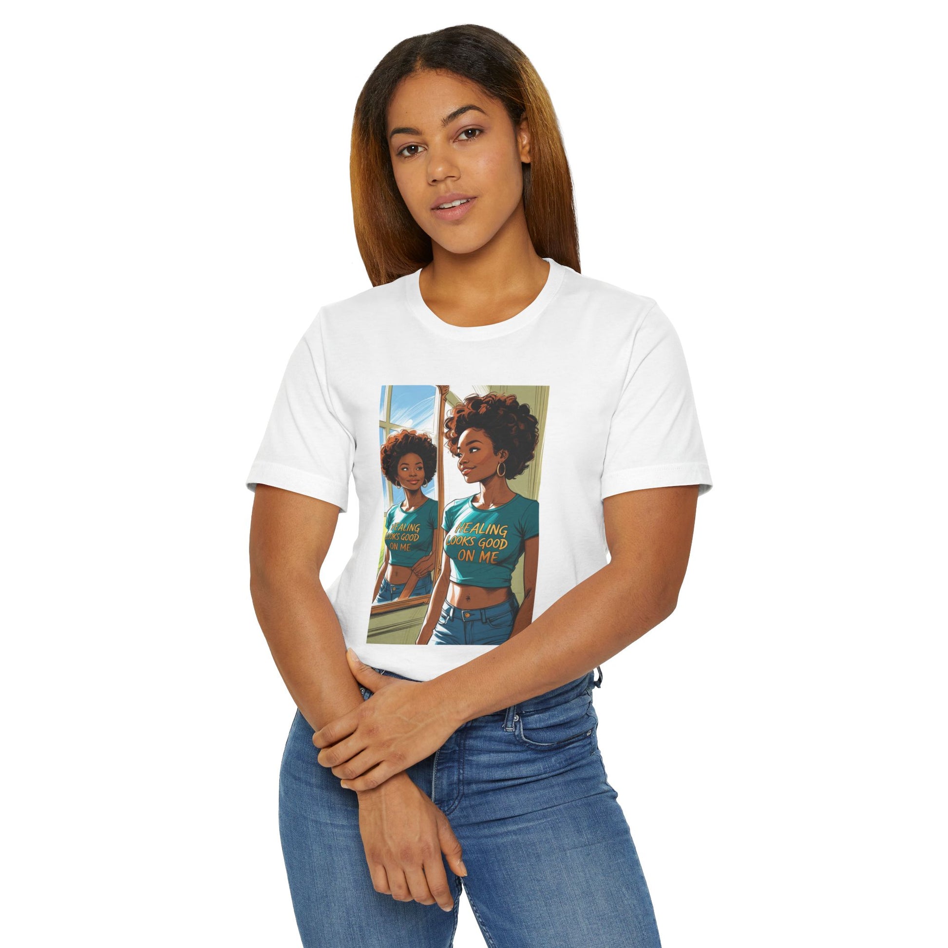 Chic Graphic Tee - "Walking on Sunshine" Unisex Jersey T-Shirt | Casual Style, Gifts for Her, Summer Outfit, Streetwear, Cozy Wear, [...]