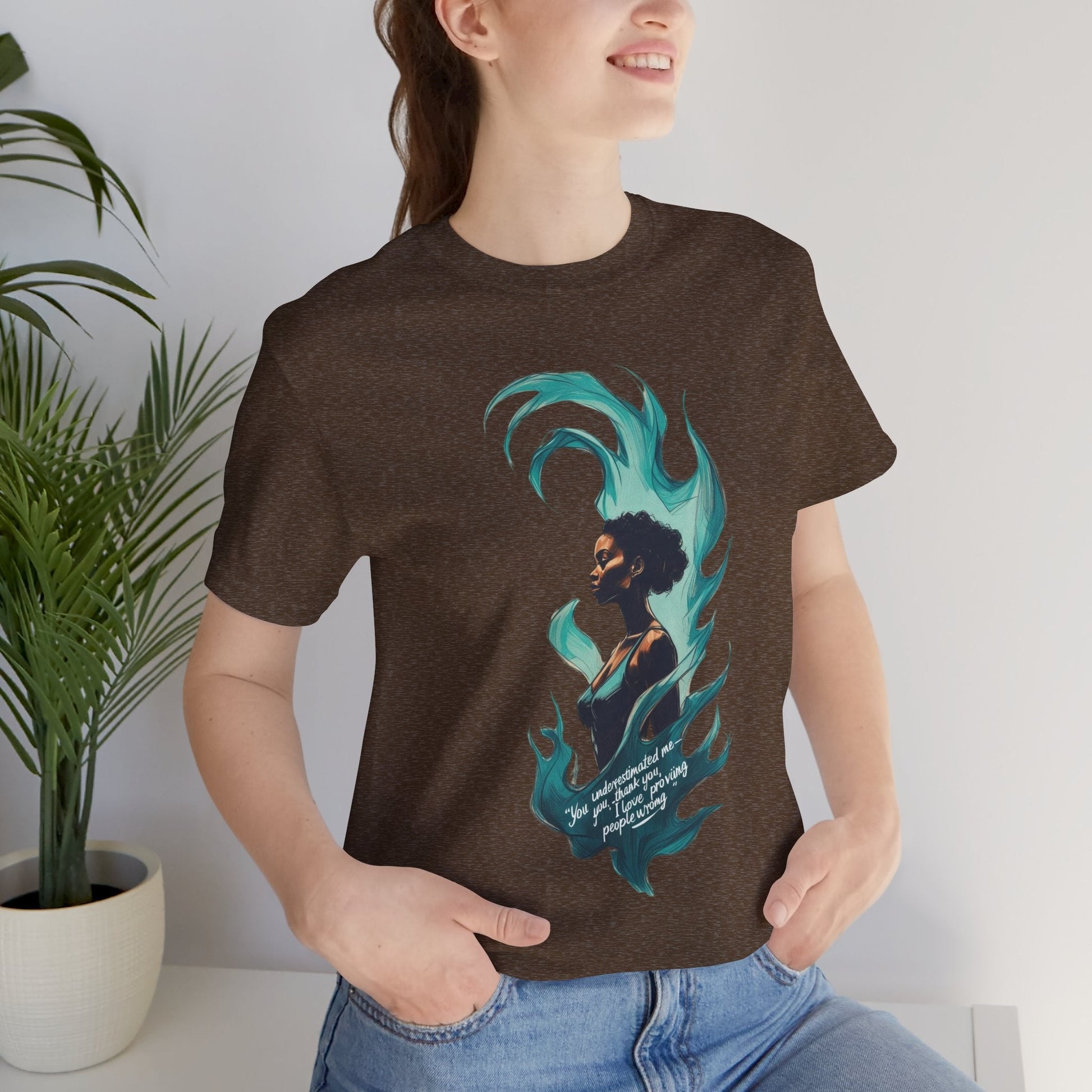 Fierce Goddess Graphic Tee | Unisex Short Sleeve T-Shirt, Artsy Apparel, Gift for Her, Statement Shirt, Casual Wear, Boho Style Printify