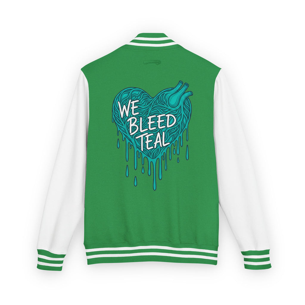 Teal Heart Letterman Jacket, Unisex Varsity Jacket for Sports Fans, Stylish College Apparel, Perfect Gift for Graduates, Casual [...]