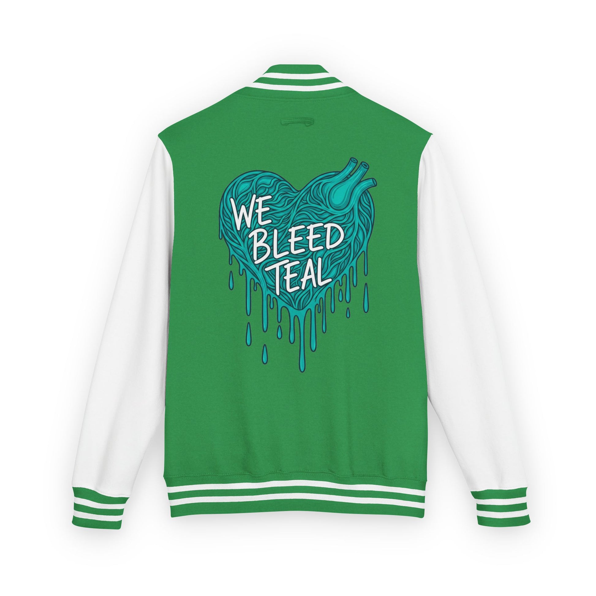 Teal Heart Letterman Jacket, Unisex Varsity Jacket for Sports Fans, Stylish College Apparel, Perfect Gift for Graduates, Casual [...]