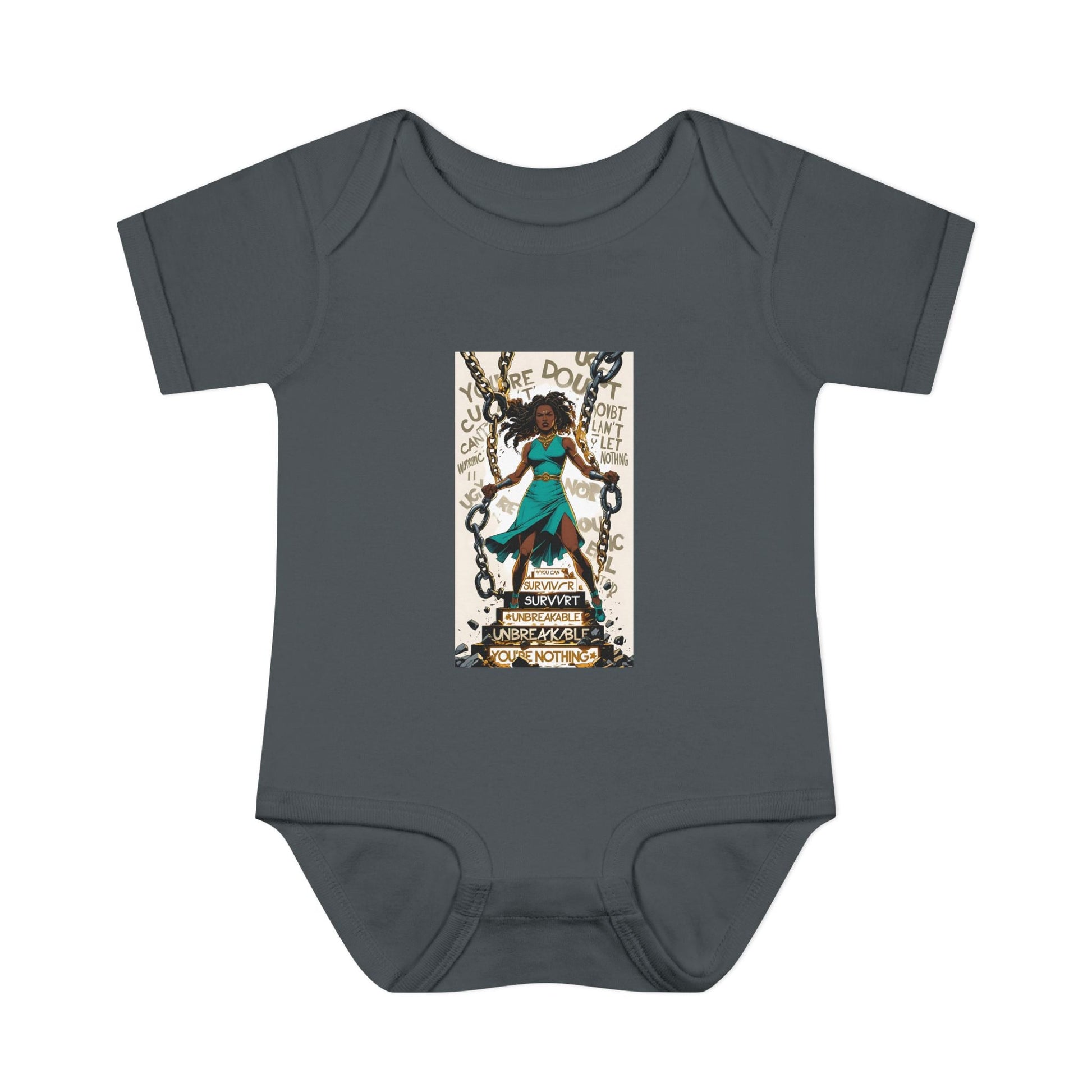 Empowering Infant Bodysuit, Baby Gift, Newborn Clothing, Baby Shower, Inspirational Baby Outfit, Gender Neutral Baby Wear
