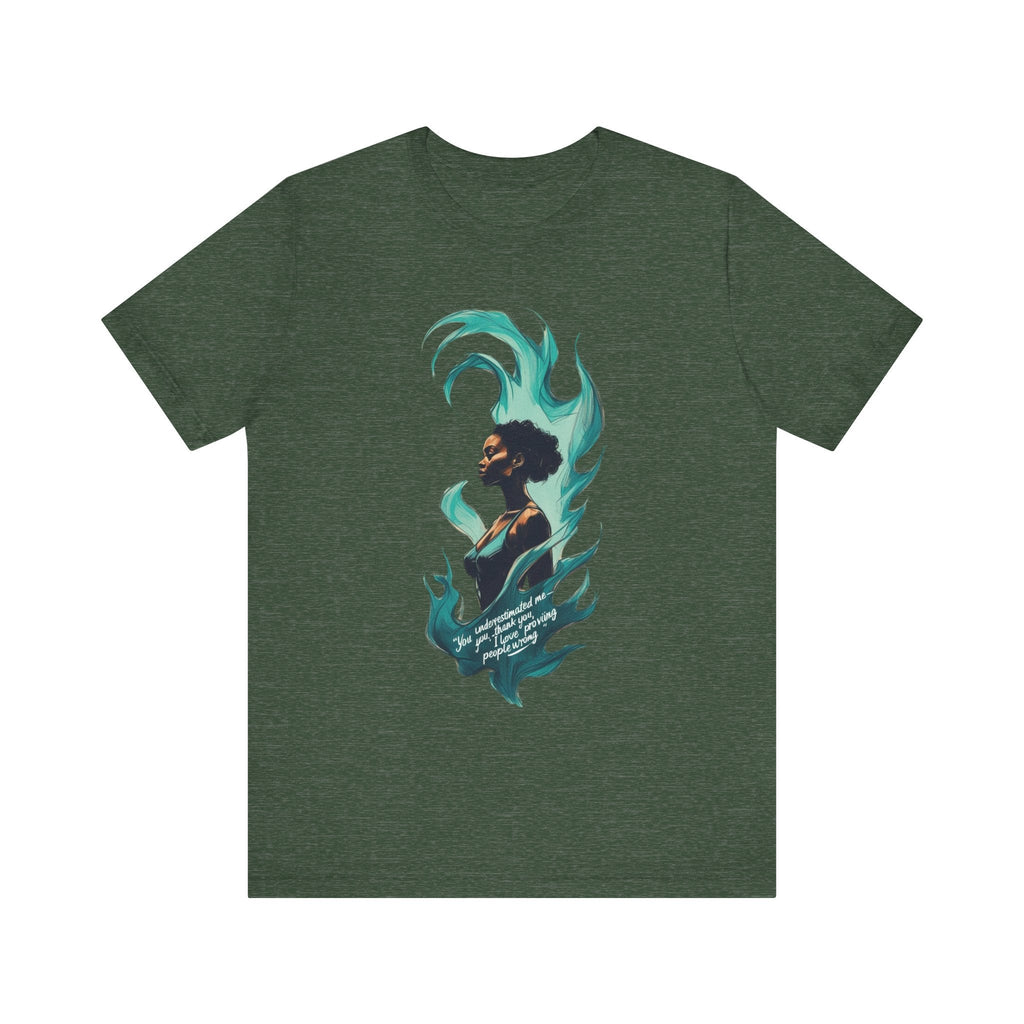Fierce Goddess Graphic Tee | Unisex Short Sleeve T-Shirt, Artsy Apparel, Gift for Her, Statement Shirt, Casual Wear, Boho Style Printify