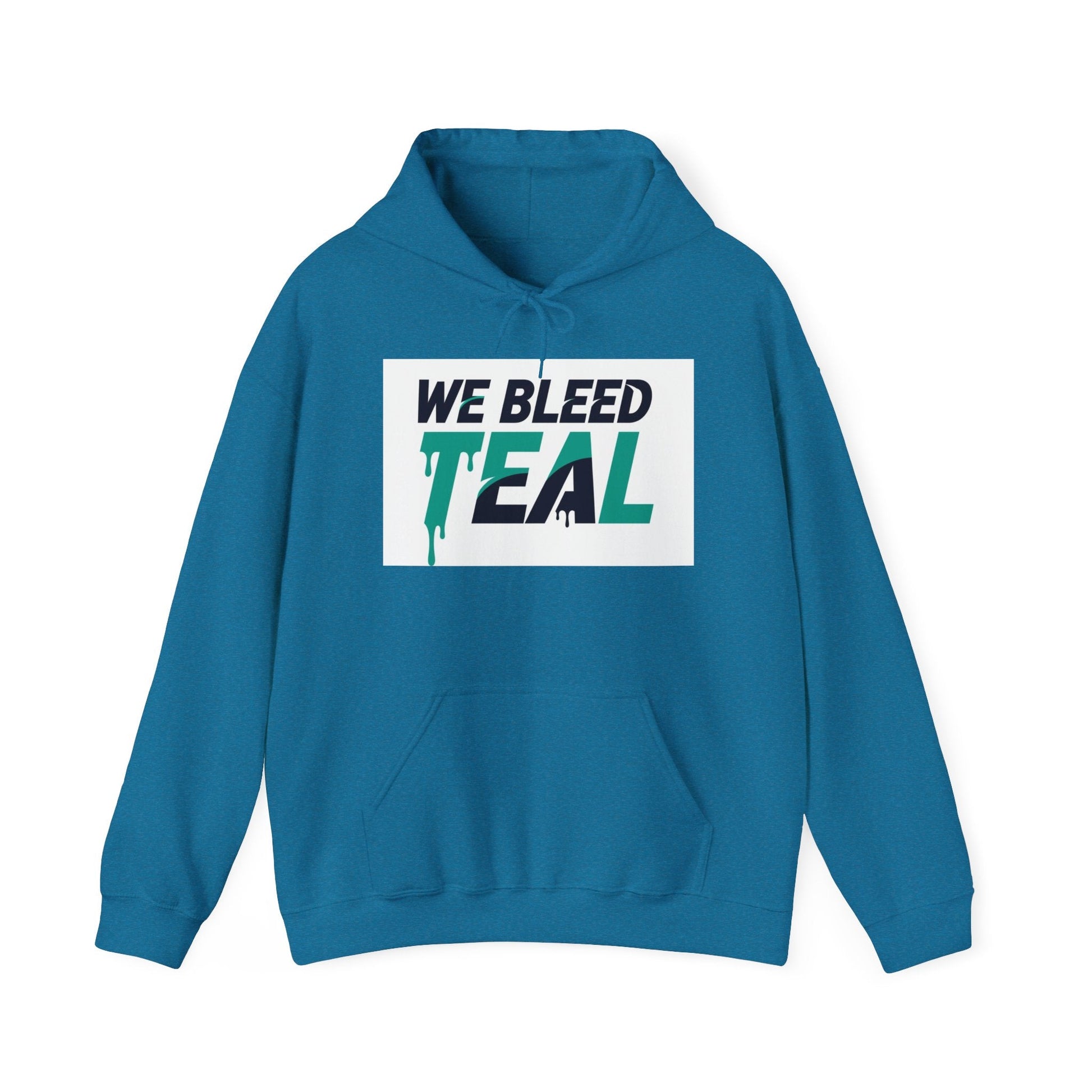 Teal Pride Hoodie | Unisex Heavy Blend™ Hooded Sweatshirt | Casual Wear, Gift Idea, Sports Apparel, Trendy Streetwear, Comfortable [...] Printify