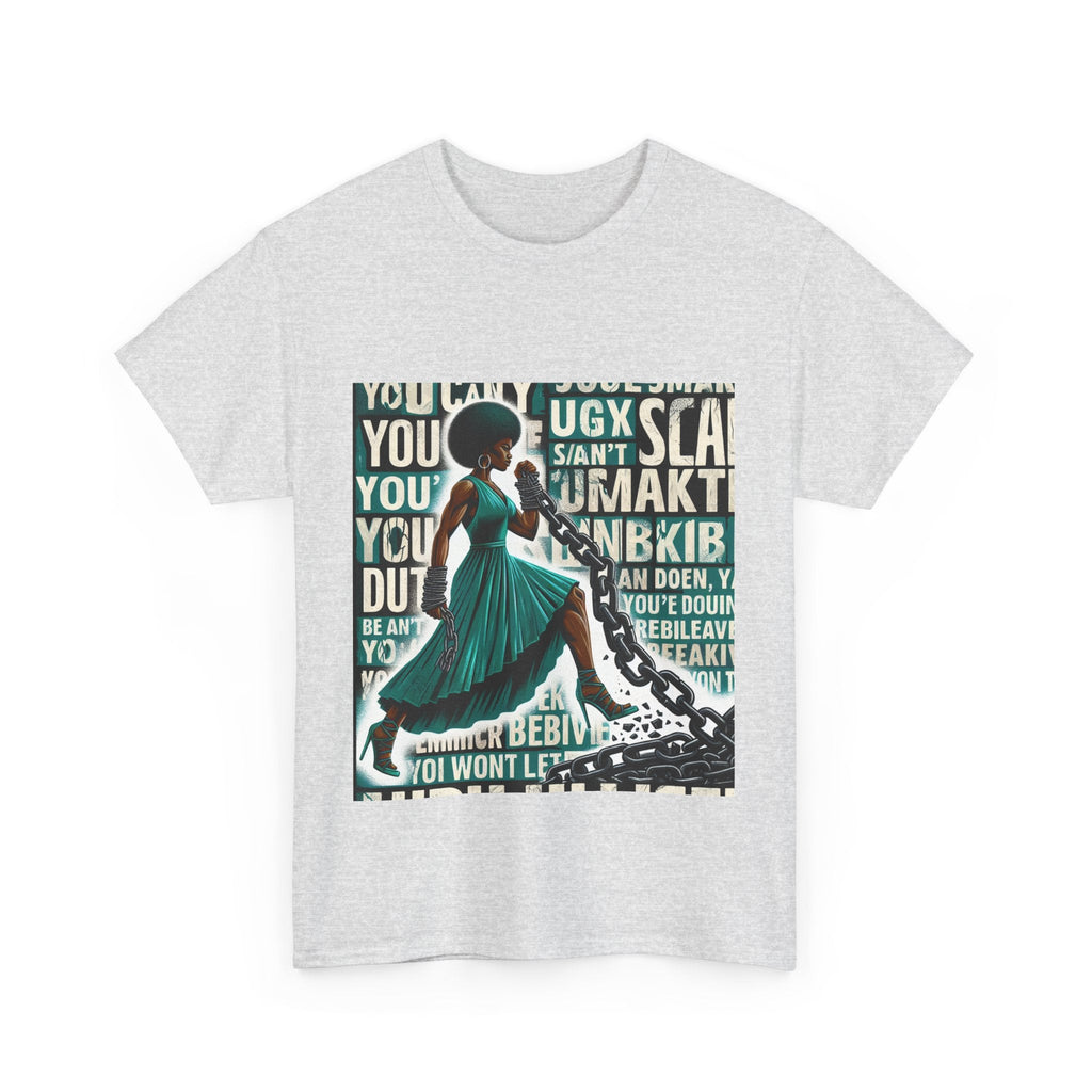 Empowering Afrocentric Unisex Tee, Motivational T-Shirt, Gift for Her, Black History, Fashion Statement, Casual Wear Printify