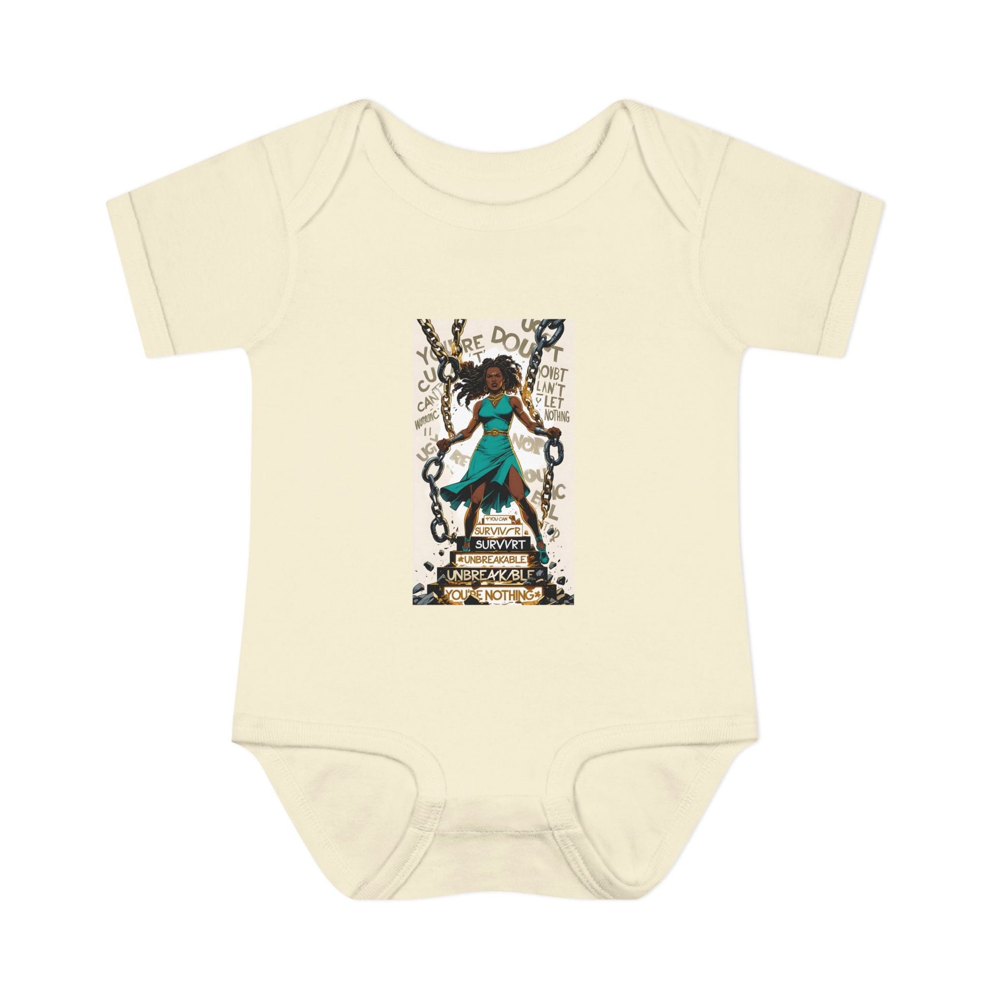 Empowering Infant Bodysuit, Baby Gift, Newborn Clothing, Baby Shower, Inspirational Baby Outfit, Gender Neutral Baby Wear