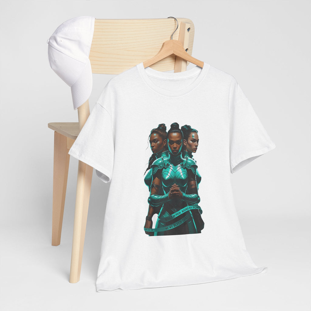 Empowered Elegance Unisex Heavy Cotton Tee, Graphic Tee, Casual Fashion, Gift for Her, Anime Inspired, Wearable Art, Streetwear Printify