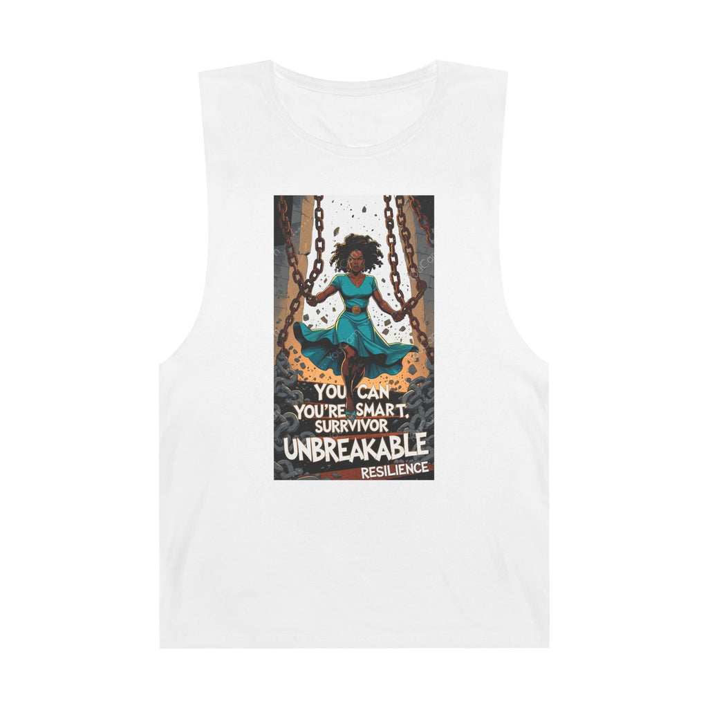 Unisex Inspirational Tank Top, Empowering Survivor Shirt, Unbreakable Resilience Tee, Motivational Workout Top, Perfect for Self-Care [...]