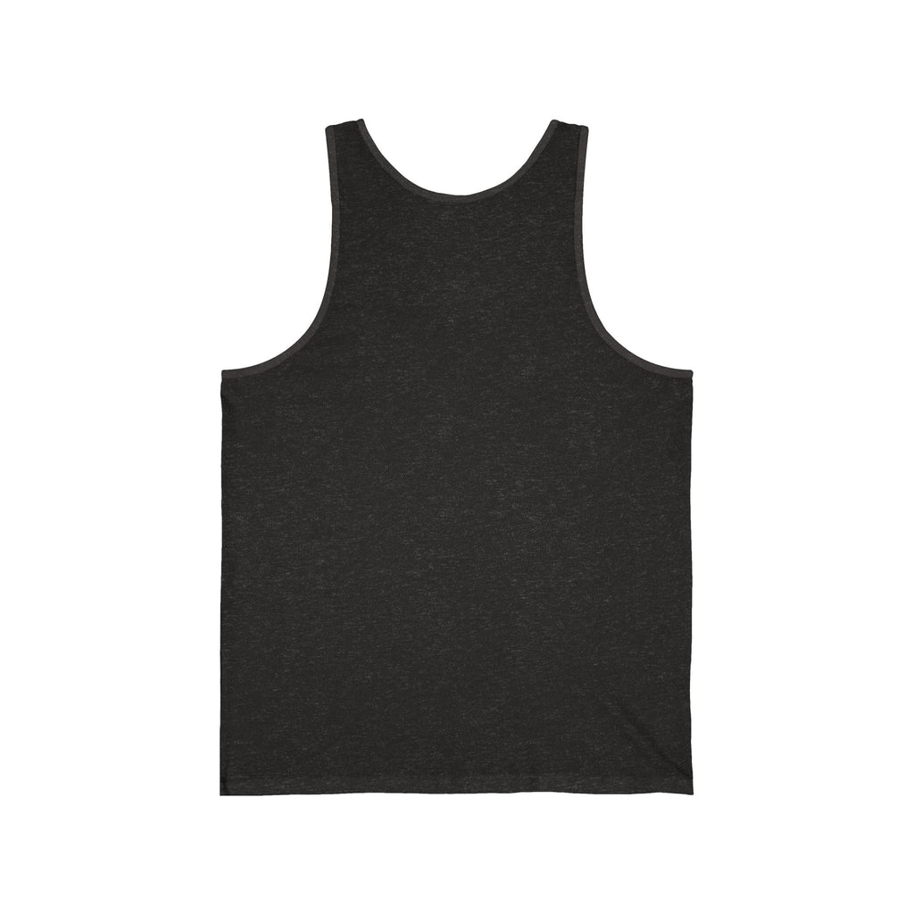 Bold Statement Unisex Jersey Tank, Brave & Fearless Top, Gift for Her/Him, Casual Summer Wear, Motivational Apparel Printify