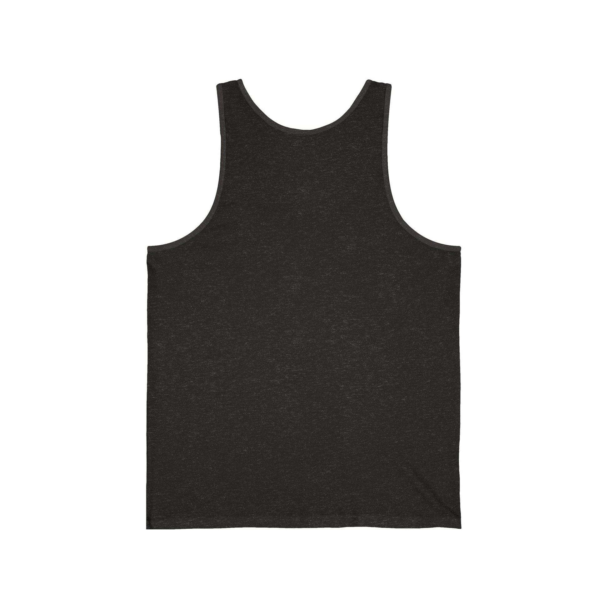 Bold Statement Unisex Jersey Tank, Brave & Fearless Top, Gift for Her/Him, Casual Summer Wear, Motivational Apparel Printify