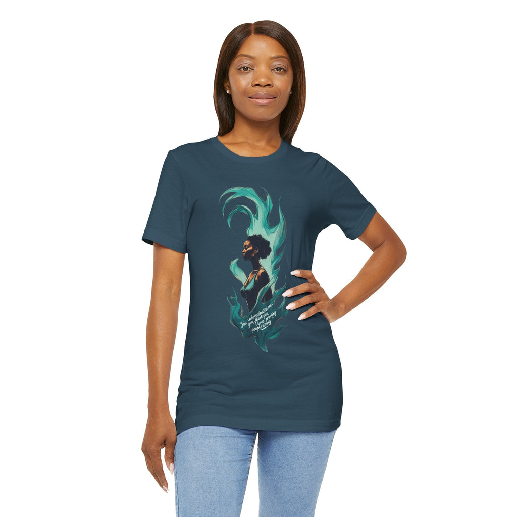 Fierce Goddess Graphic Tee | Unisex Short Sleeve T-Shirt, Artsy Apparel, Gift for Her, Statement Shirt, Casual Wear, Boho Style Printify