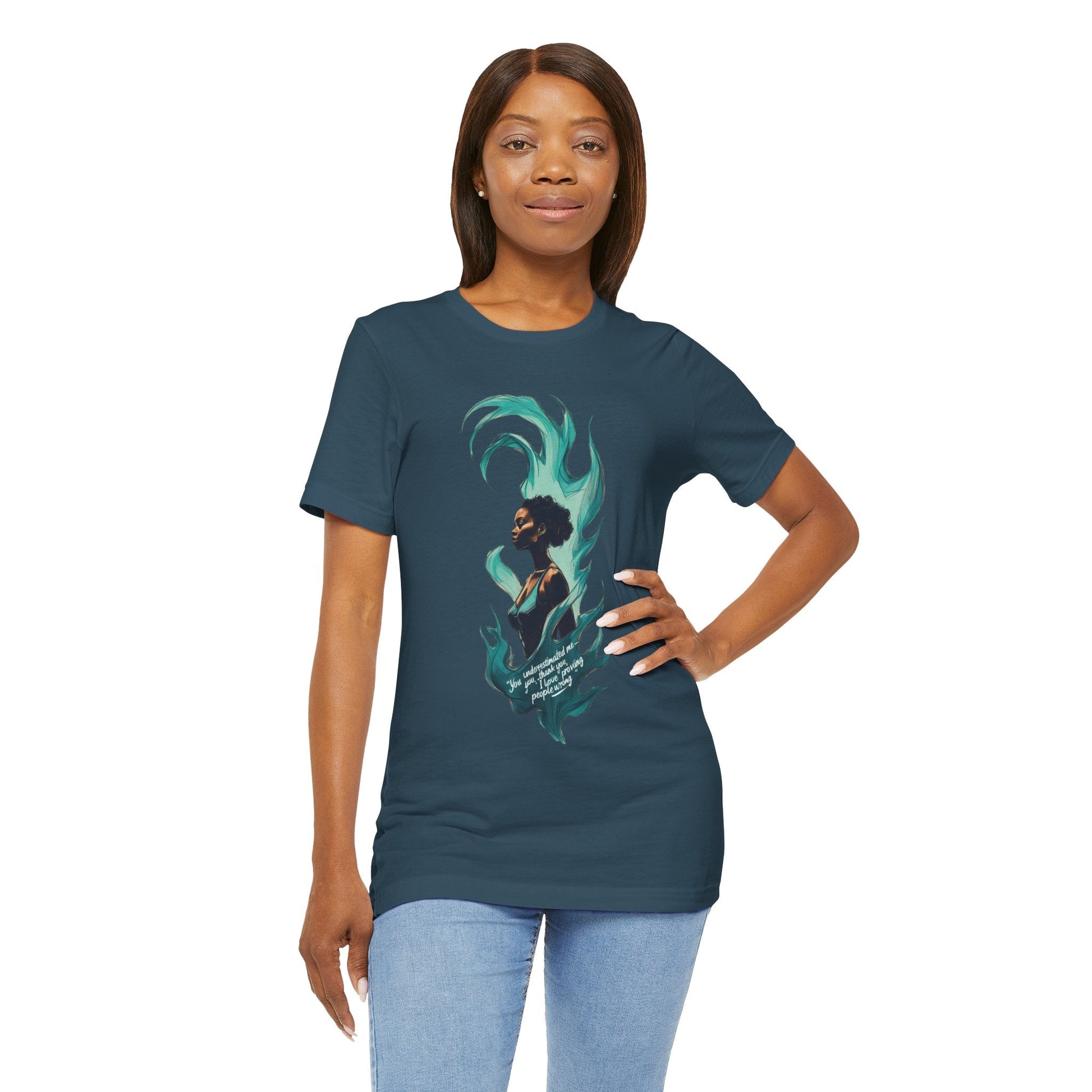 Fierce Goddess Graphic Tee | Unisex Short Sleeve T-Shirt, Artsy Apparel, Gift for Her, Statement Shirt, Casual Wear, Boho Style Printify