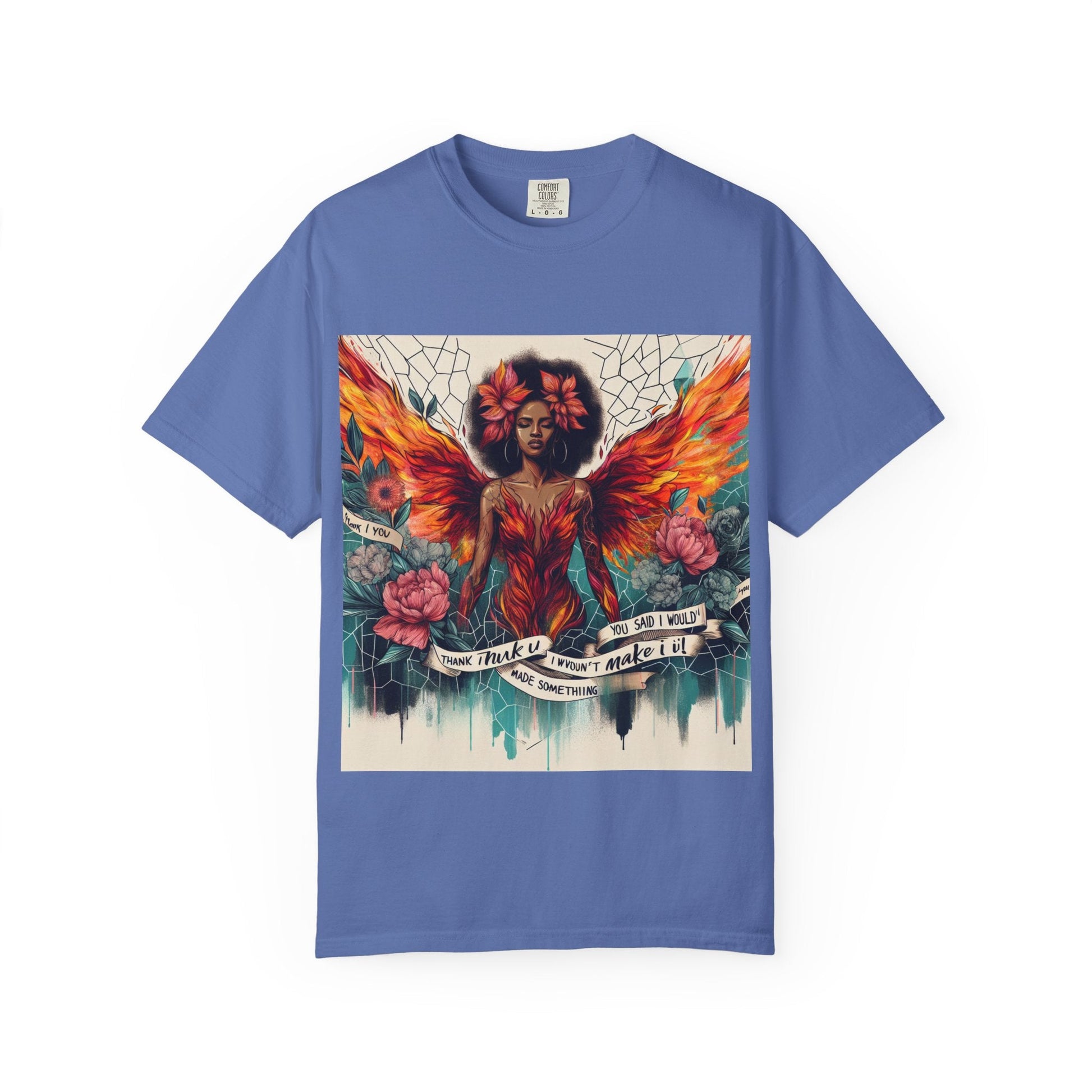 Vibrant Empowerment T-Shirt, Artistic Tee for Feminists, Gift for Her, Boho Style Shirt, Festival Apparel, Unisex Graphic T-Shirt Printify