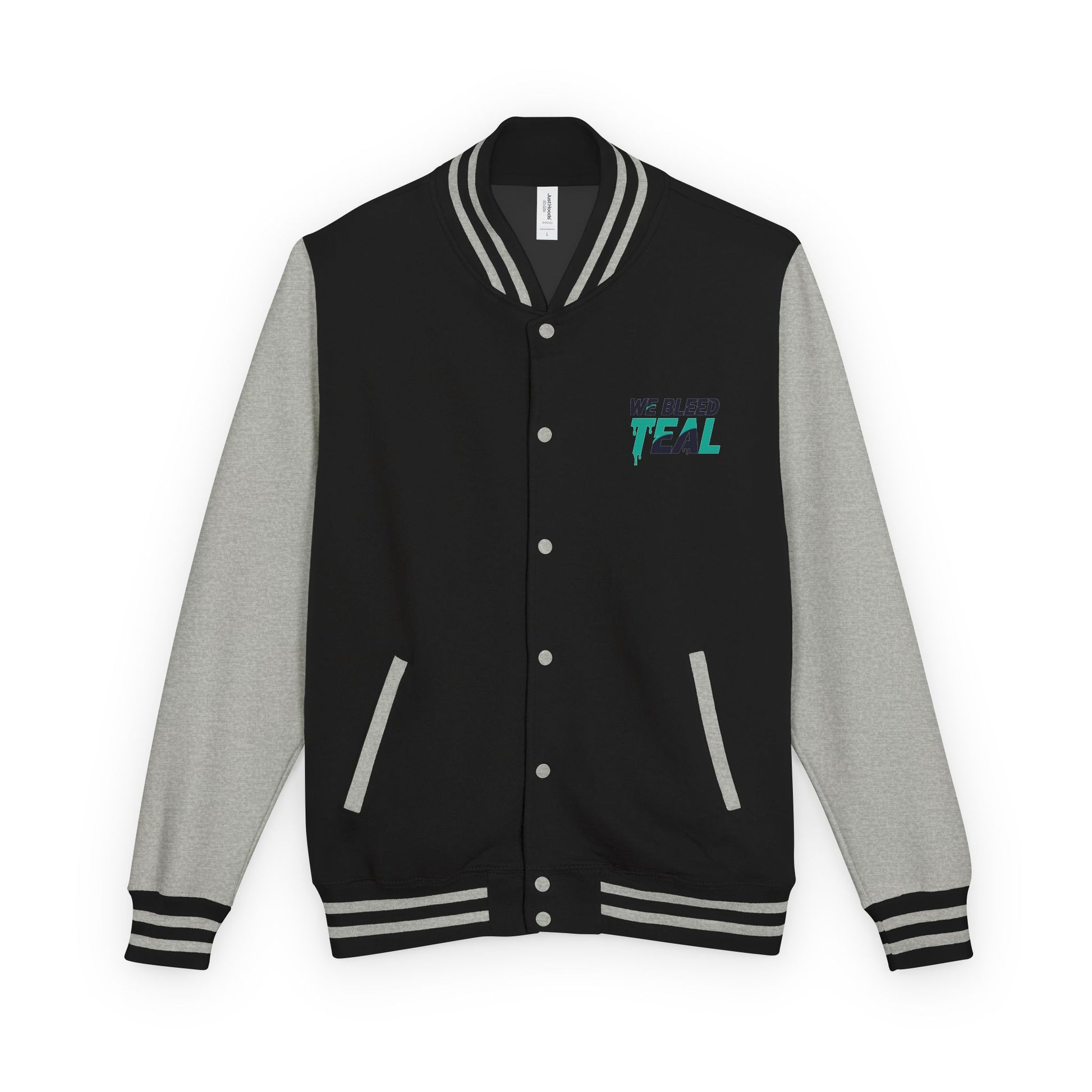 Teal Bleeding Letterman Jacket, Unisex Varsity Jacket, Trendy Sports Jacket, Cool Casual Wear, College Spirit Gear, Perfect Gift for [...]