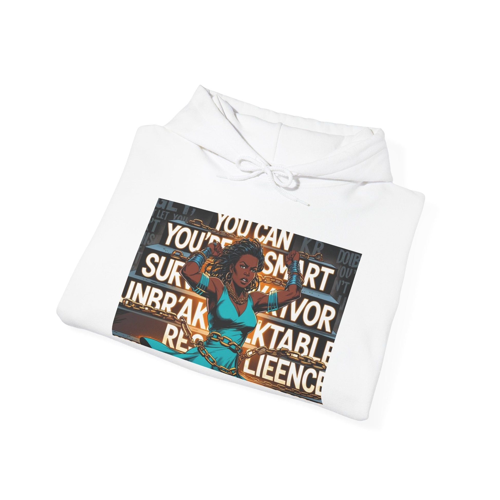 Inspirational Hooded Sweatshirt, Motivational Hoodie, Unisex Sweatshirt, Comfortable Streetwear, Gift for Inspiration Printify