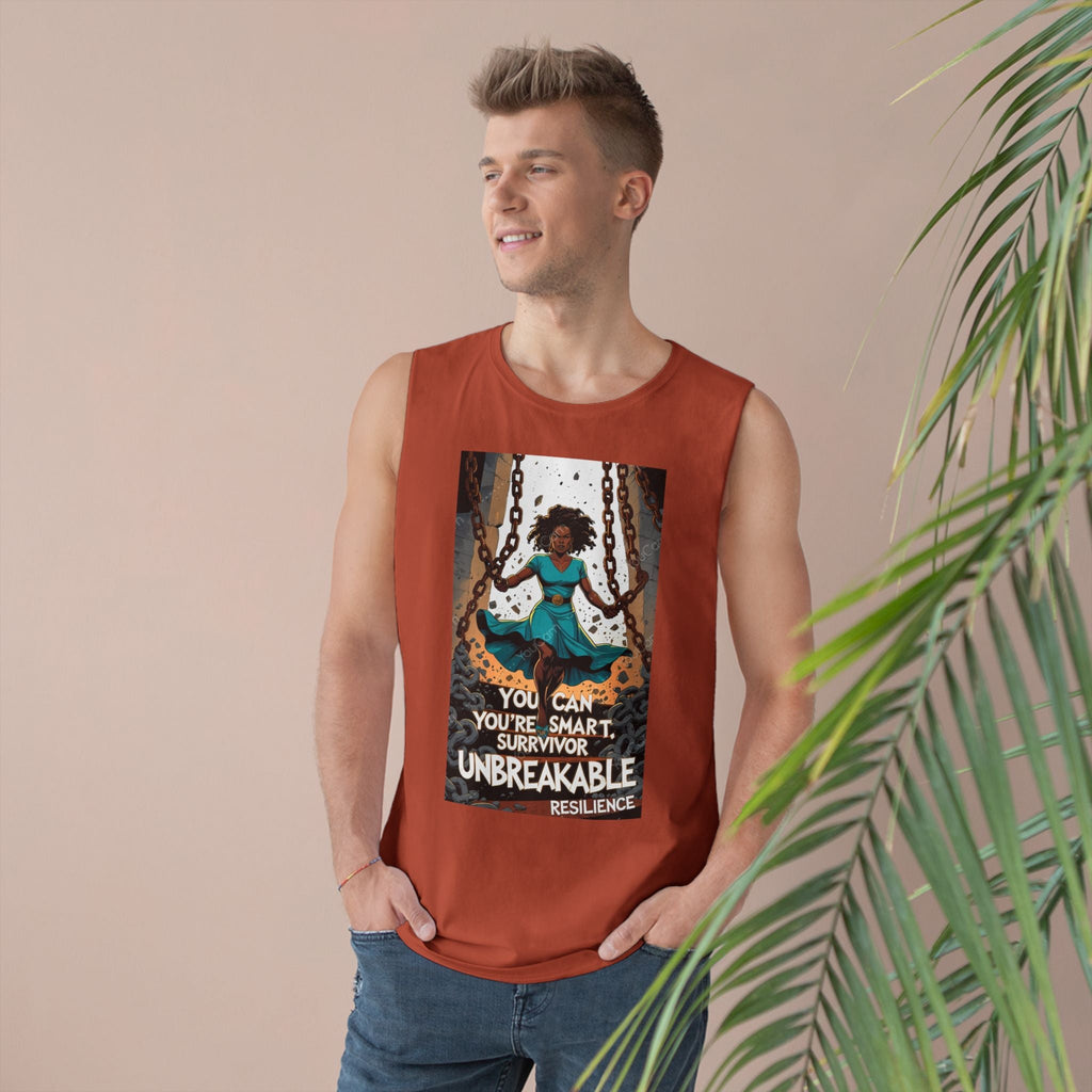 Unisex Inspirational Tank Top, Empowering Survivor Shirt, Unbreakable Resilience Tee, Motivational Workout Top, Perfect for Self-Care [...]