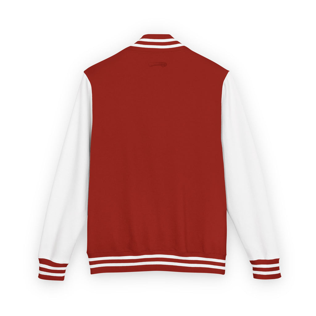 Trendy Unisex Heavyweight Letterman Jacket, Stylish Athletic Outerwear, Retro Varsity Fashion, Casual Jacket, Perfect for Events