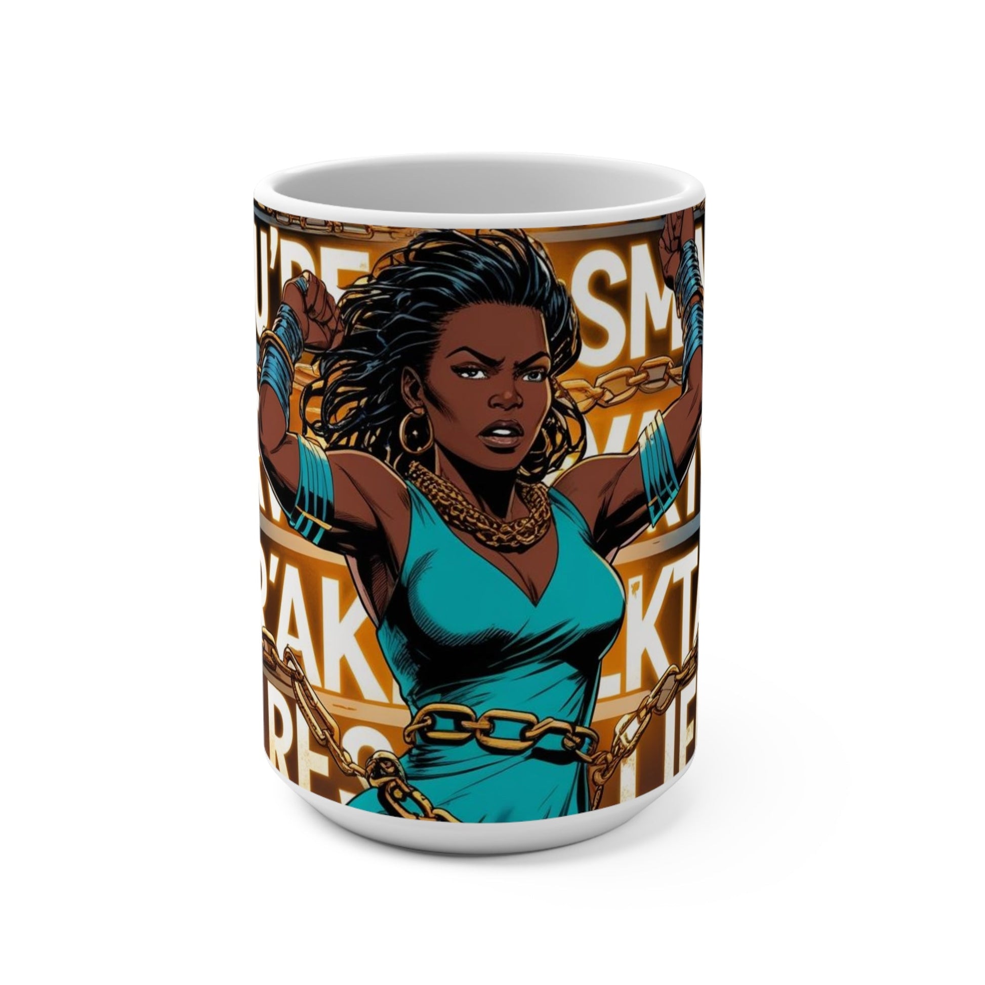 Empowerment Mug 15oz | Inspirational Coffee Cup, Motivational Gift, Affirmation Beverage Holder, Empowering Art, Unique Home Decor