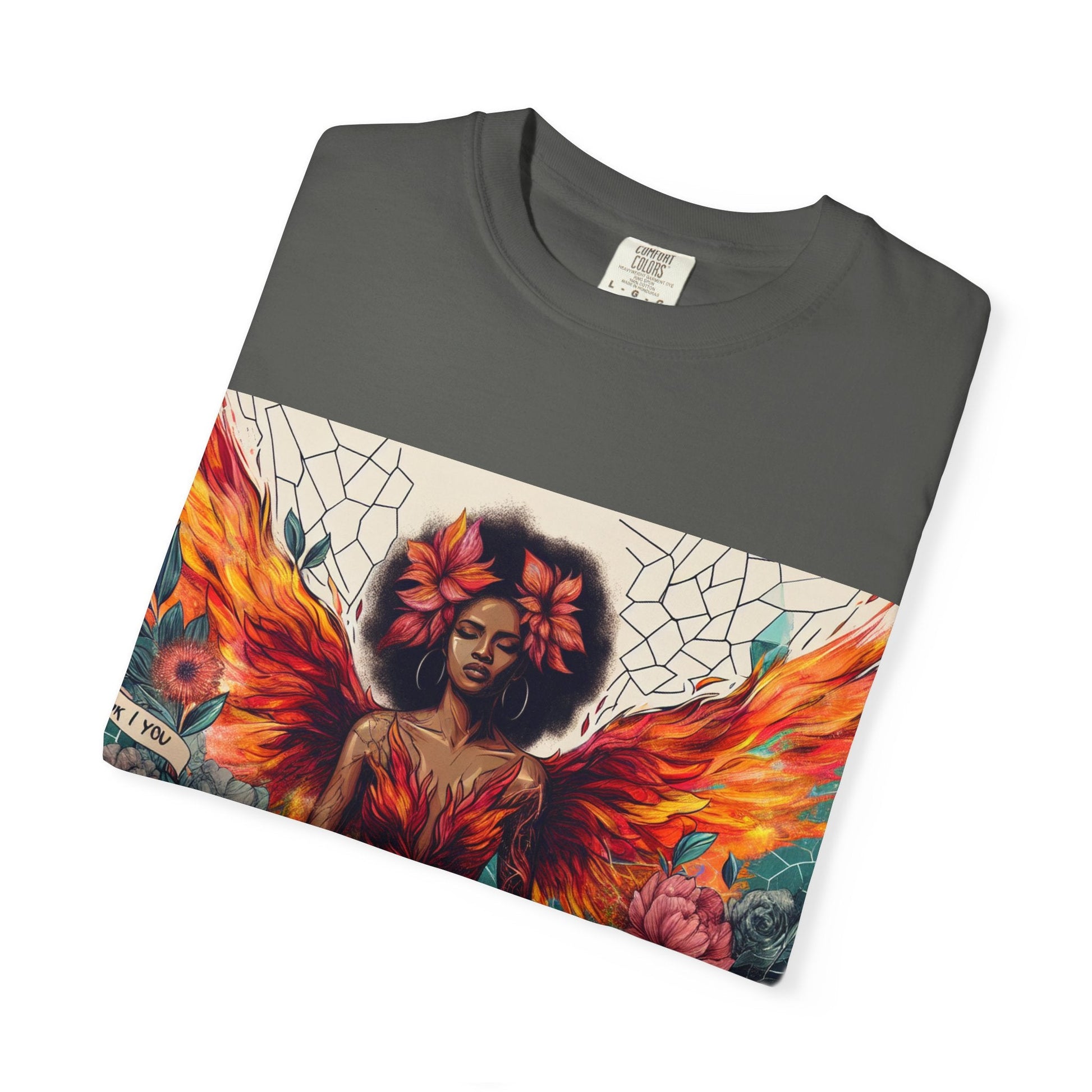 Vibrant Empowerment T-Shirt, Artistic Tee for Feminists, Gift for Her, Boho Style Shirt, Festival Apparel, Unisex Graphic T-Shirt Printify