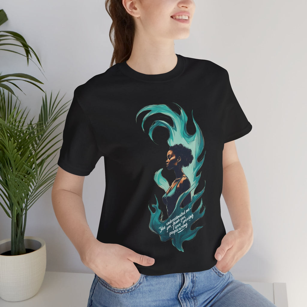 Fierce Goddess Graphic Tee | Unisex Short Sleeve T-Shirt, Artsy Apparel, Gift for Her, Statement Shirt, Casual Wear, Boho Style Printify