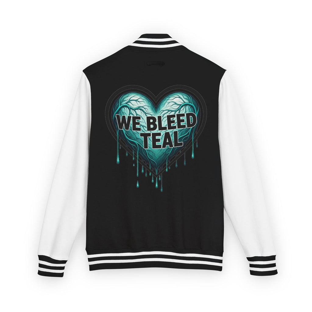 Unisex Heavyweight Letterman Jacket, Retro Style Jacket, Casual Wear, Team Spirit Jacket, Unique Gift for Sports Lovers