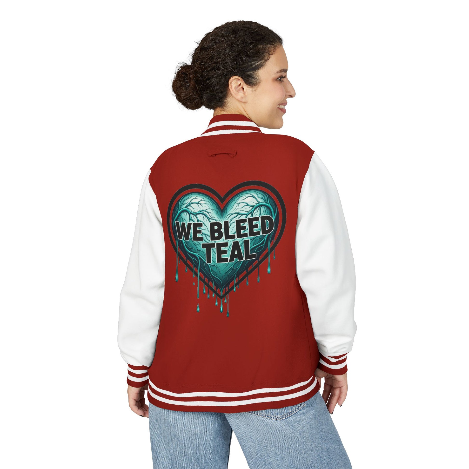 Unisex Heavyweight Letterman Jacket, Retro Style Jacket, Casual Wear, Team Spirit Jacket, Unique Gift for Sports Lovers
