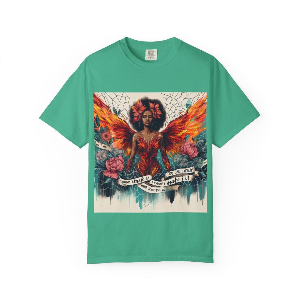 Vibrant Empowerment T-Shirt, Artistic Tee for Feminists, Gift for Her, Boho Style Shirt, Festival Apparel, Unisex Graphic T-Shirt Printify