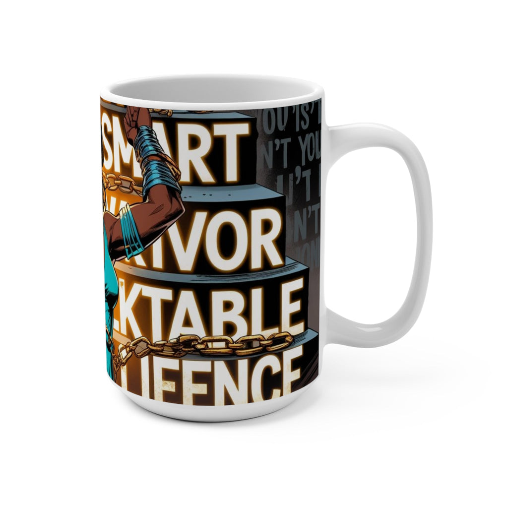 Empowerment Mug 15oz | Inspirational Coffee Cup, Motivational Gift, Affirmation Beverage Holder, Empowering Art, Unique Home Decor