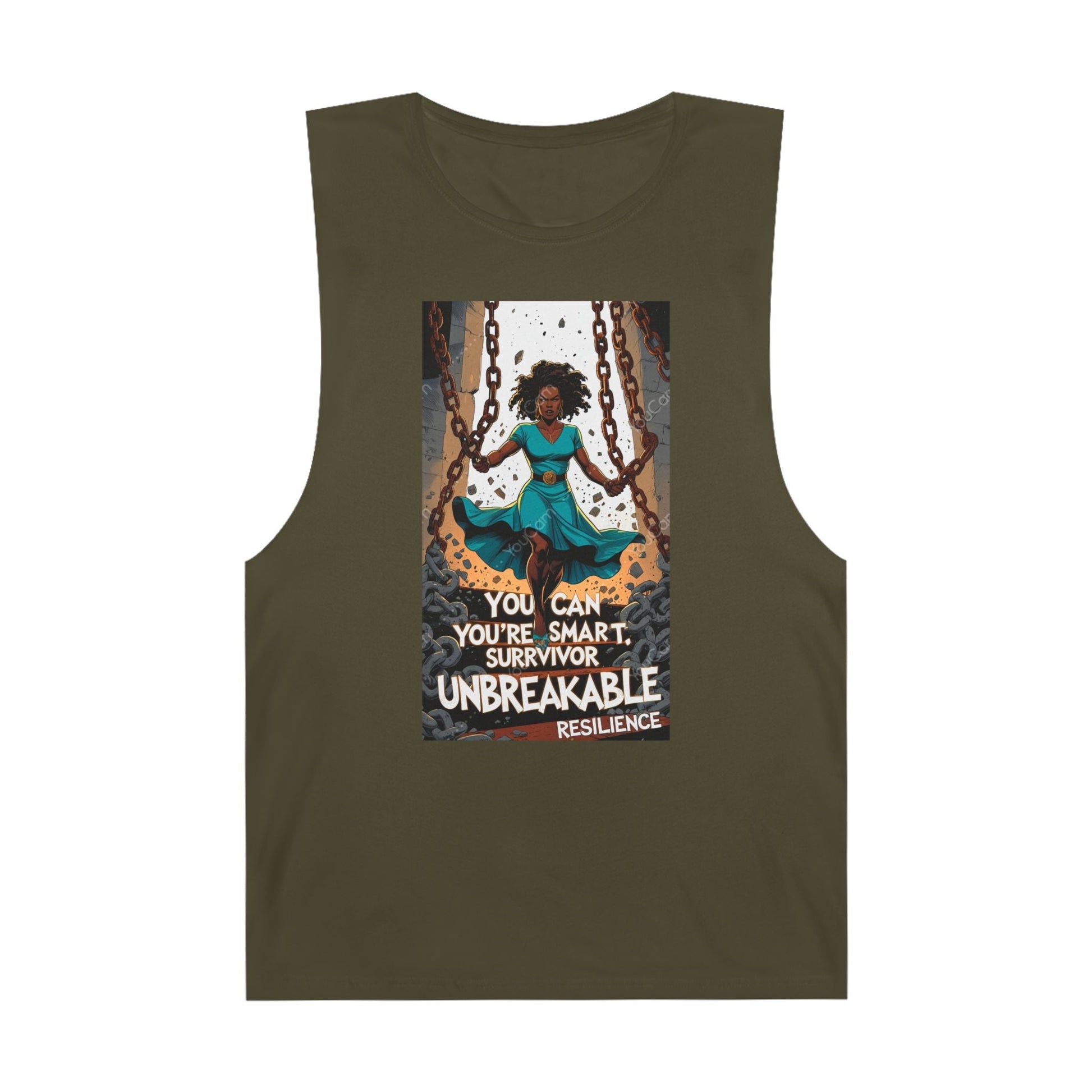 Unisex Inspirational Tank Top, Empowering Survivor Shirt, Unbreakable Resilience Tee, Motivational Workout Top, Perfect for Self-Care [...]