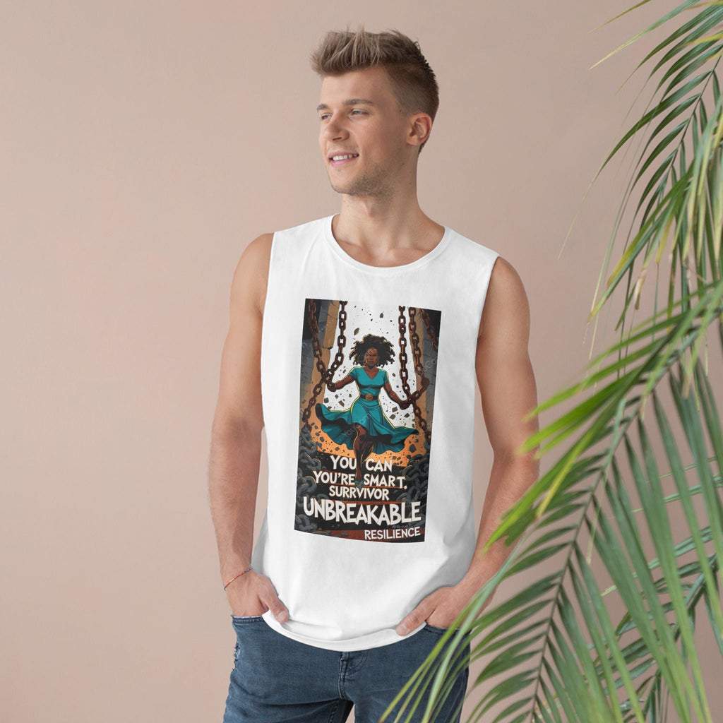 Unisex Inspirational Tank Top, Empowering Survivor Shirt, Unbreakable Resilience Tee, Motivational Workout Top, Perfect for Self-Care [...]