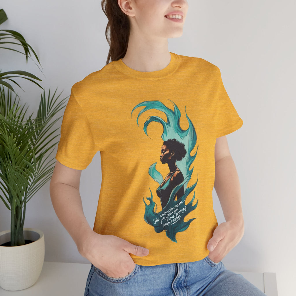 Fierce Goddess Graphic Tee | Unisex Short Sleeve T-Shirt, Artsy Apparel, Gift for Her, Statement Shirt, Casual Wear, Boho Style Printify