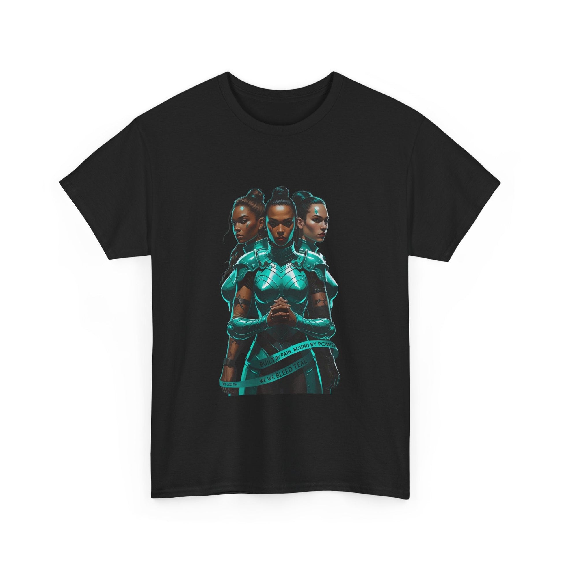 Empowered Elegance Unisex Heavy Cotton Tee, Graphic Tee, Casual Fashion, Gift for Her, Anime Inspired, Wearable Art, Streetwear Printify