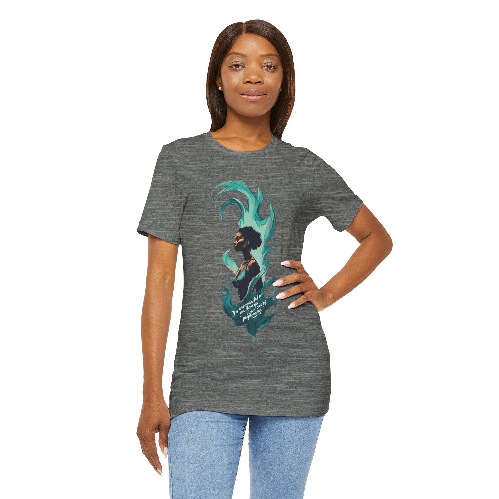 Fierce Goddess Graphic Tee | Unisex Short Sleeve T-Shirt, Artsy Apparel, Gift for Her, Statement Shirt, Casual Wear, Boho Style Printify