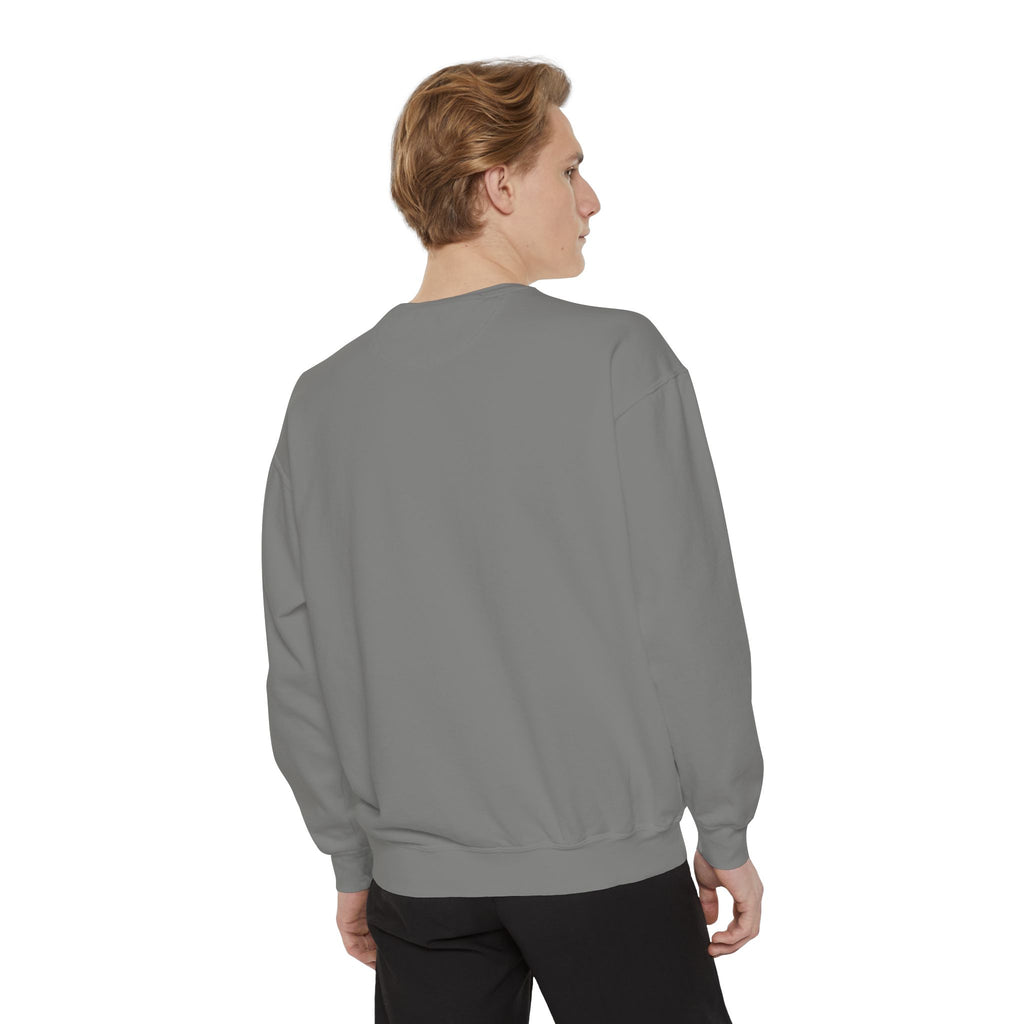 Unisex Garment-Dyed Sweatshirt, Soft Casual Wear, Cozy Street Style, Perfect Gift, Relaxed Fit for Any Occasion