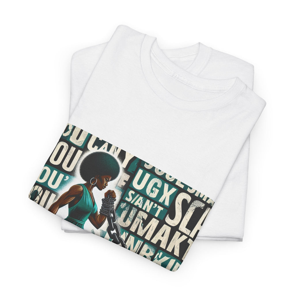 Empowering Afrocentric Unisex Tee, Motivational T-Shirt, Gift for Her, Black History, Fashion Statement, Casual Wear Printify