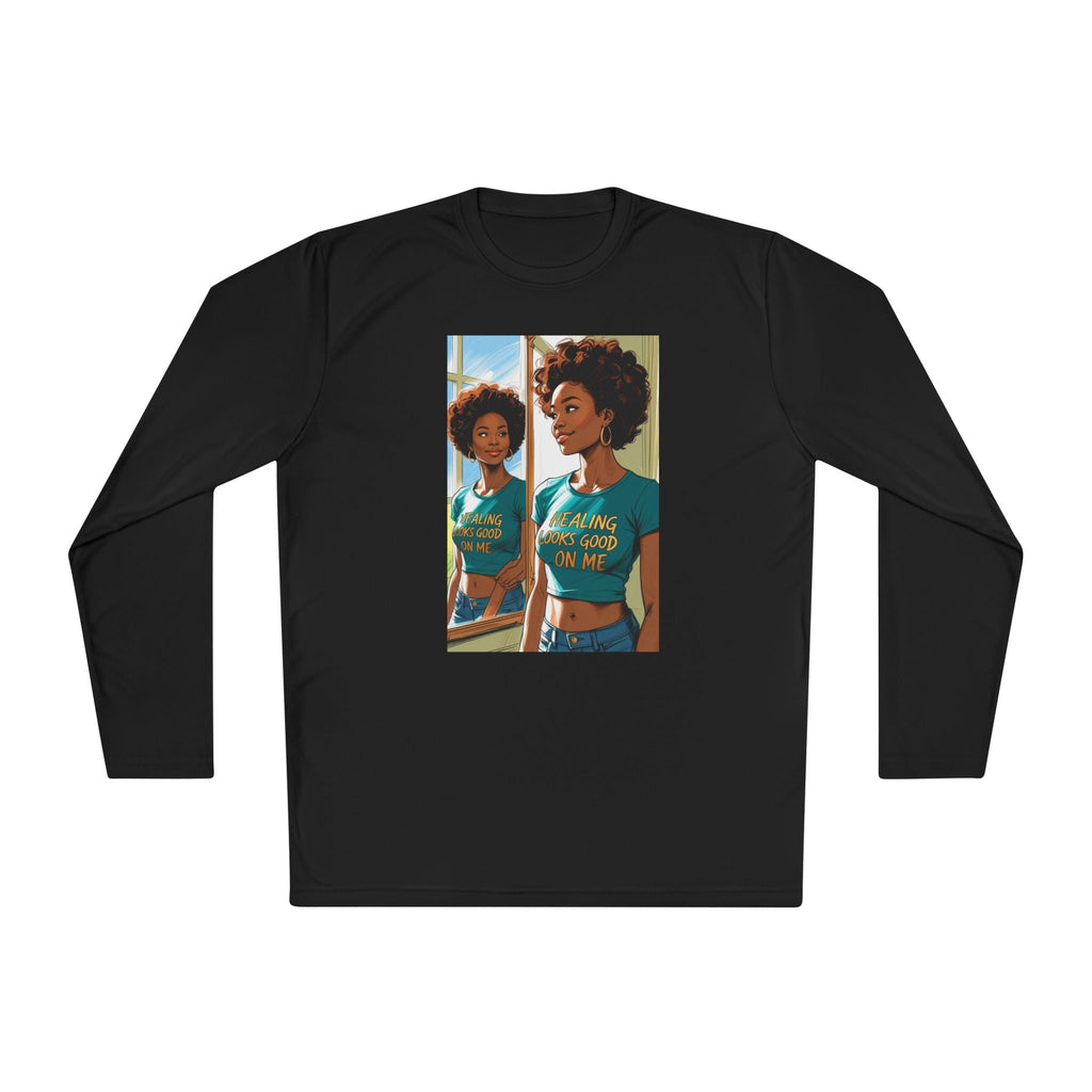 Unisex Motivational Long Sleeve Tee - Perfect for Everyday Wear, Inspirational Quote, Gift for Friends, Casual Style, Comfortable Fashion Printify