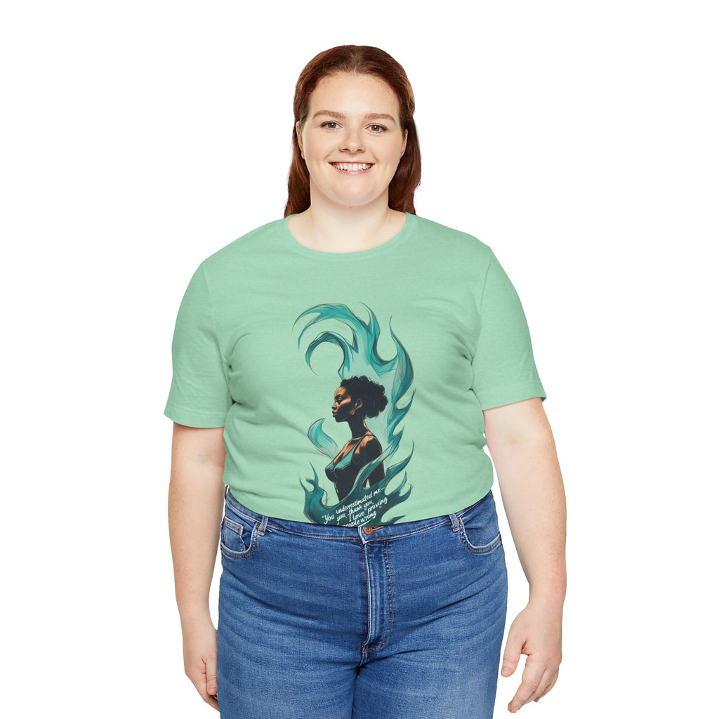 Fierce Goddess Graphic Tee | Unisex Short Sleeve T-Shirt, Artsy Apparel, Gift for Her, Statement Shirt, Casual Wear, Boho Style Printify