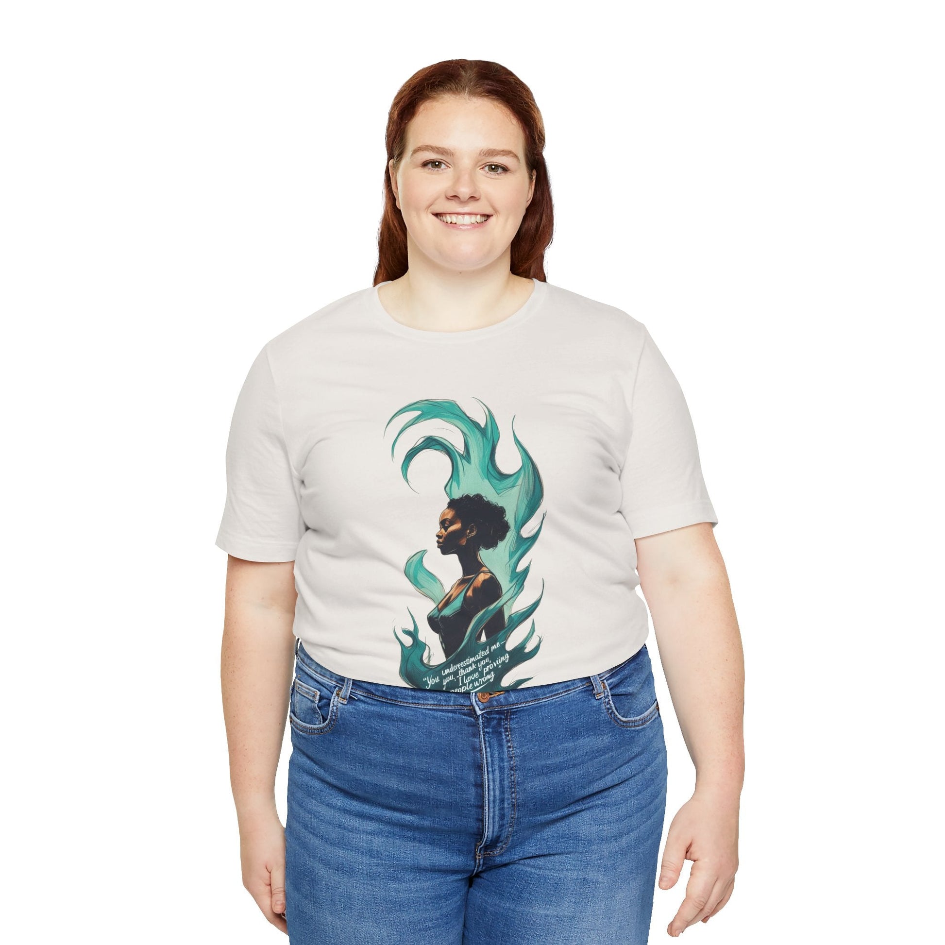 Fierce Goddess Graphic Tee | Unisex Short Sleeve T-Shirt, Artsy Apparel, Gift for Her, Statement Shirt, Casual Wear, Boho Style Printify