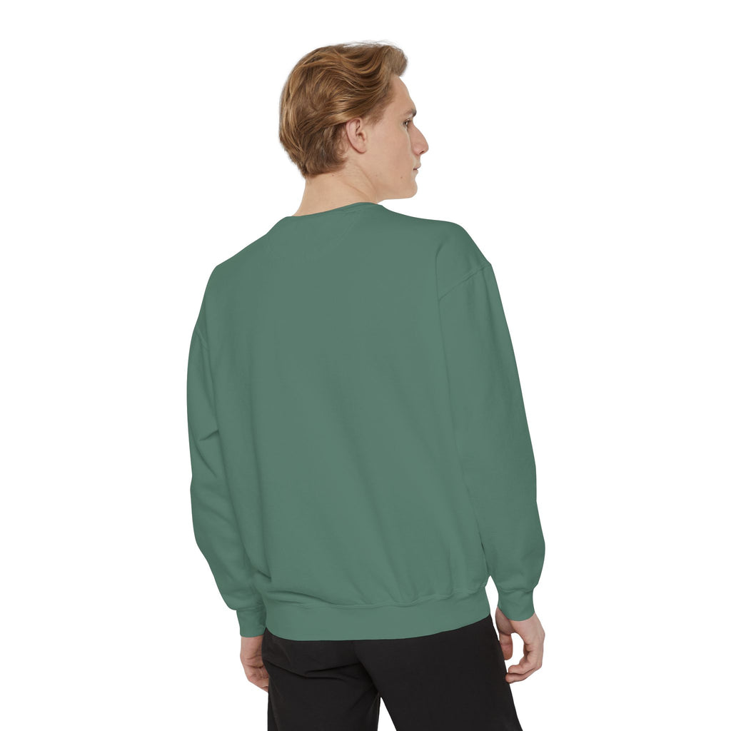 Unisex Garment-Dyed Sweatshirt, Soft Casual Wear, Cozy Street Style, Perfect Gift, Relaxed Fit for Any Occasion