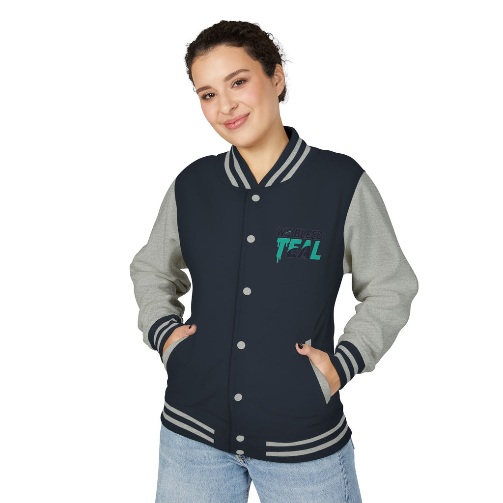Trendy Unisex Heavyweight Letterman Jacket, Stylish Athletic Outerwear, Retro Varsity Fashion, Casual Jacket, Perfect for Events
