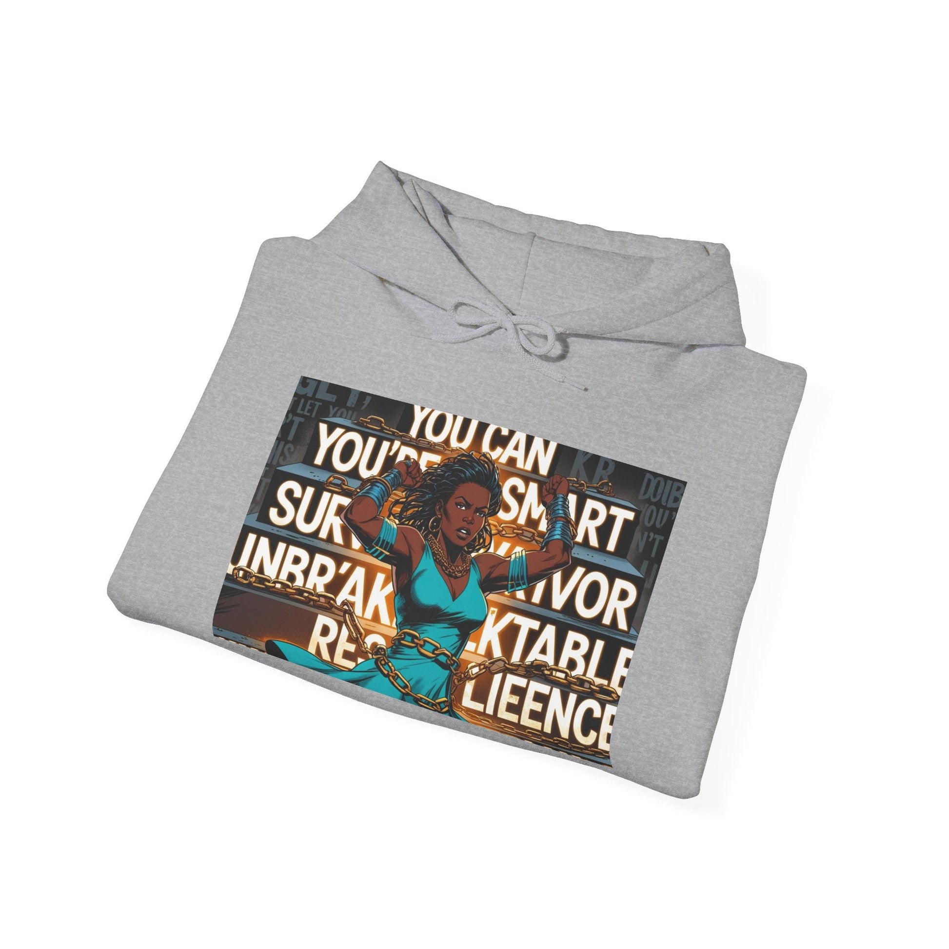 Inspirational Hooded Sweatshirt, Motivational Hoodie, Unisex Sweatshirt, Comfortable Streetwear, Gift for Inspiration Printify