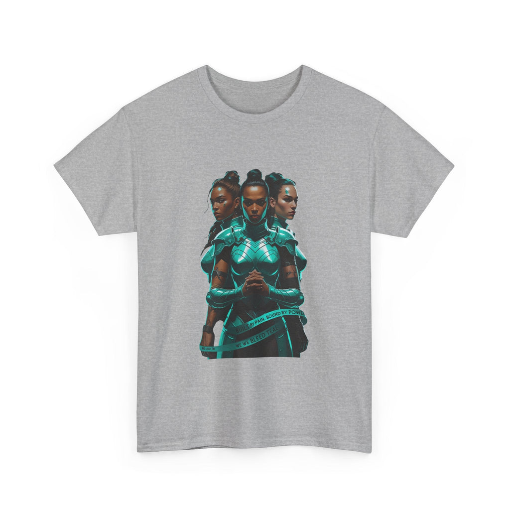 Empowered Elegance Unisex Heavy Cotton Tee, Graphic Tee, Casual Fashion, Gift for Her, Anime Inspired, Wearable Art, Streetwear Printify