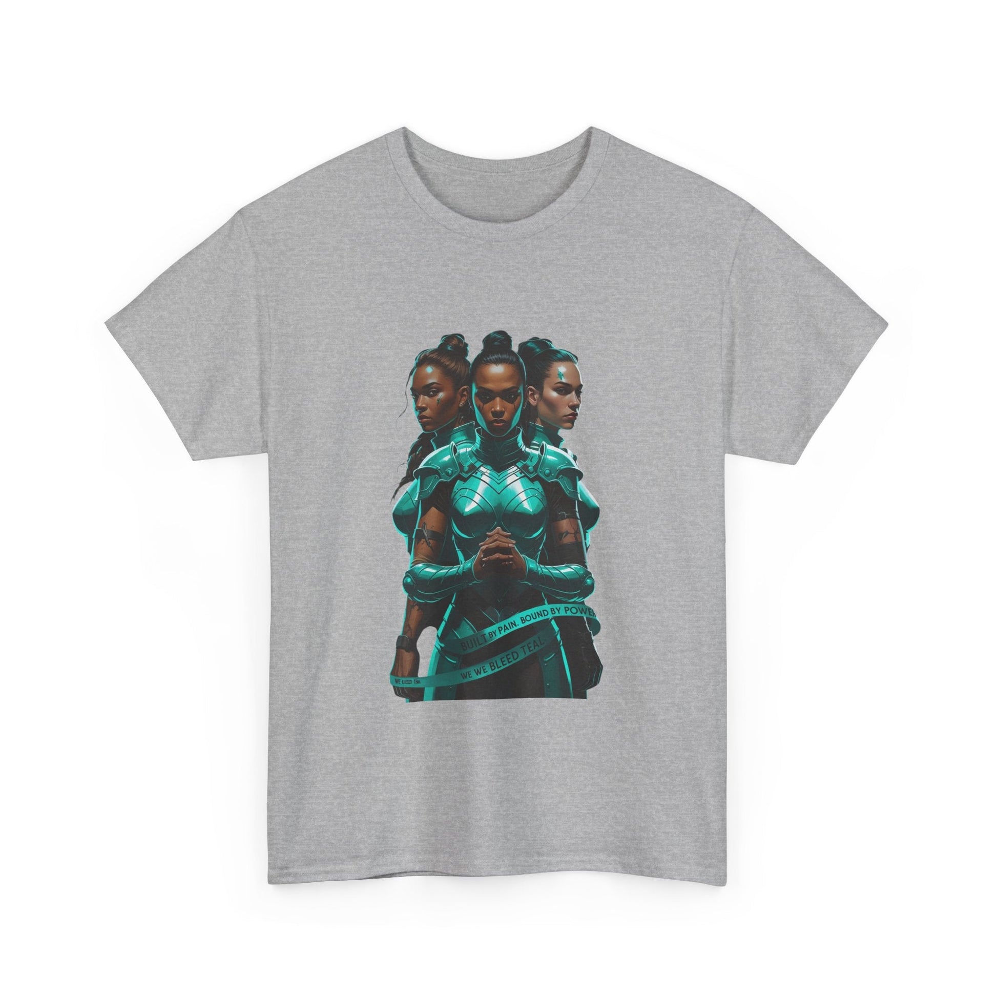 Empowered Elegance Unisex Heavy Cotton Tee, Graphic Tee, Casual Fashion, Gift for Her, Anime Inspired, Wearable Art, Streetwear Printify