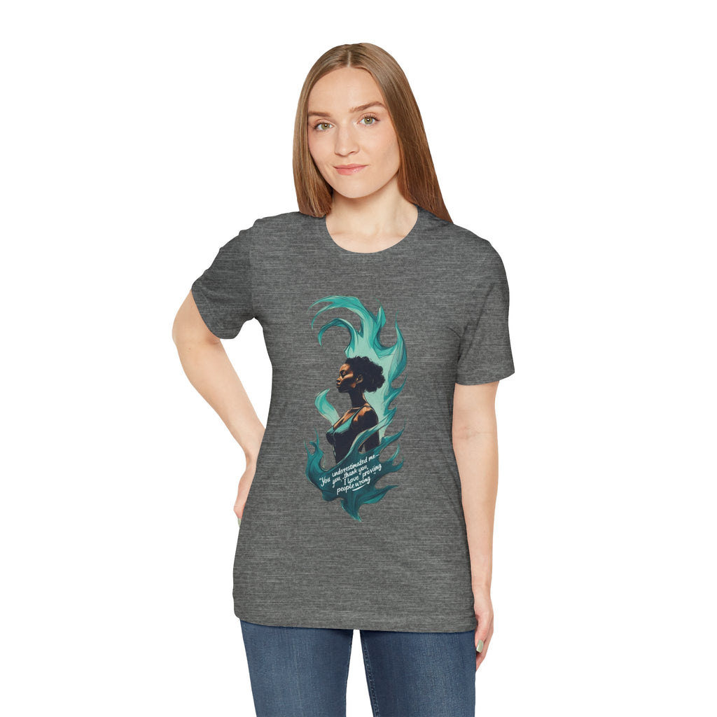 Fierce Goddess Graphic Tee | Unisex Short Sleeve T-Shirt, Artsy Apparel, Gift for Her, Statement Shirt, Casual Wear, Boho Style Printify