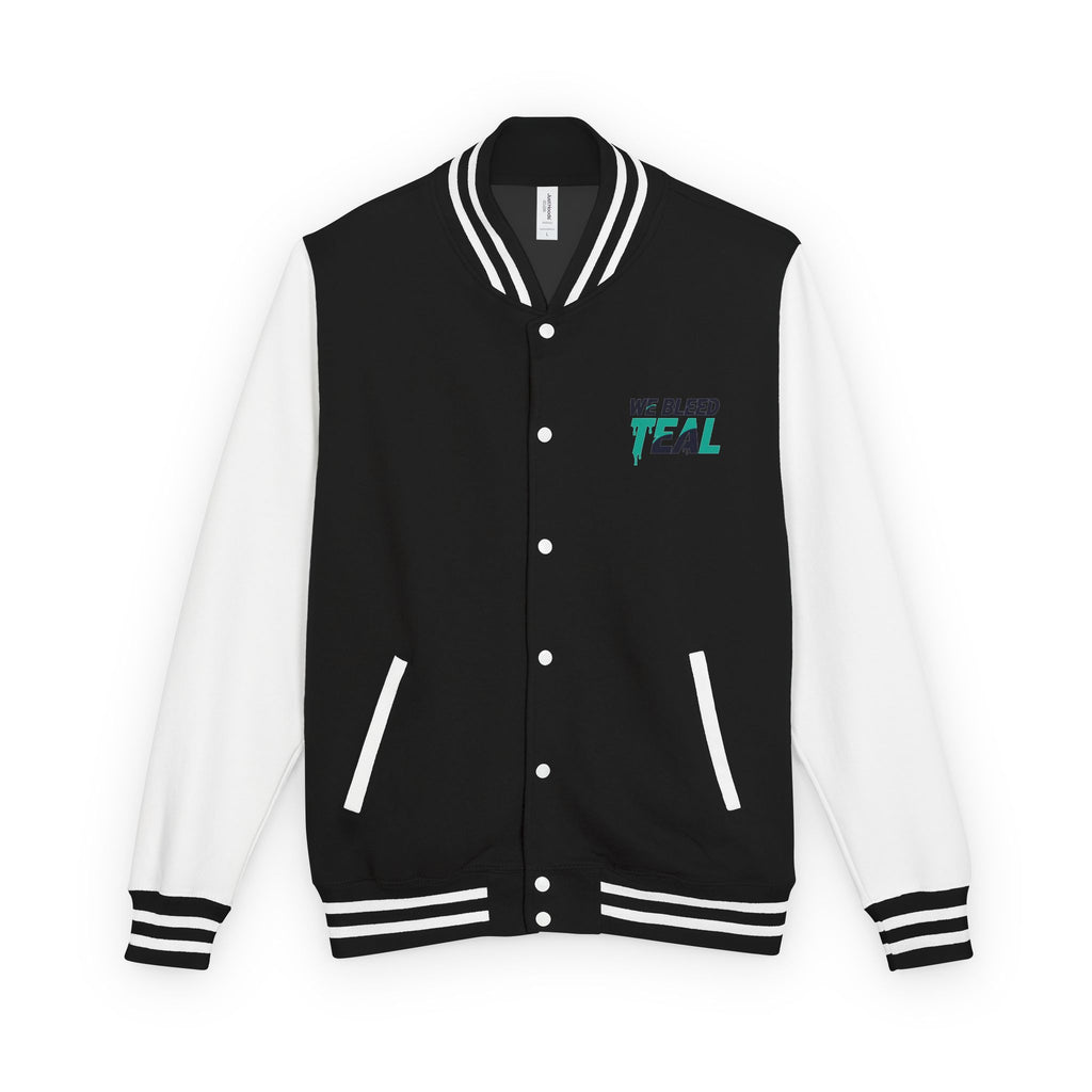 Teal Bleeding Letterman Jacket, Unisex Varsity Jacket, Trendy Sports Jacket, Cool Casual Wear, College Spirit Gear, Perfect Gift for [...]