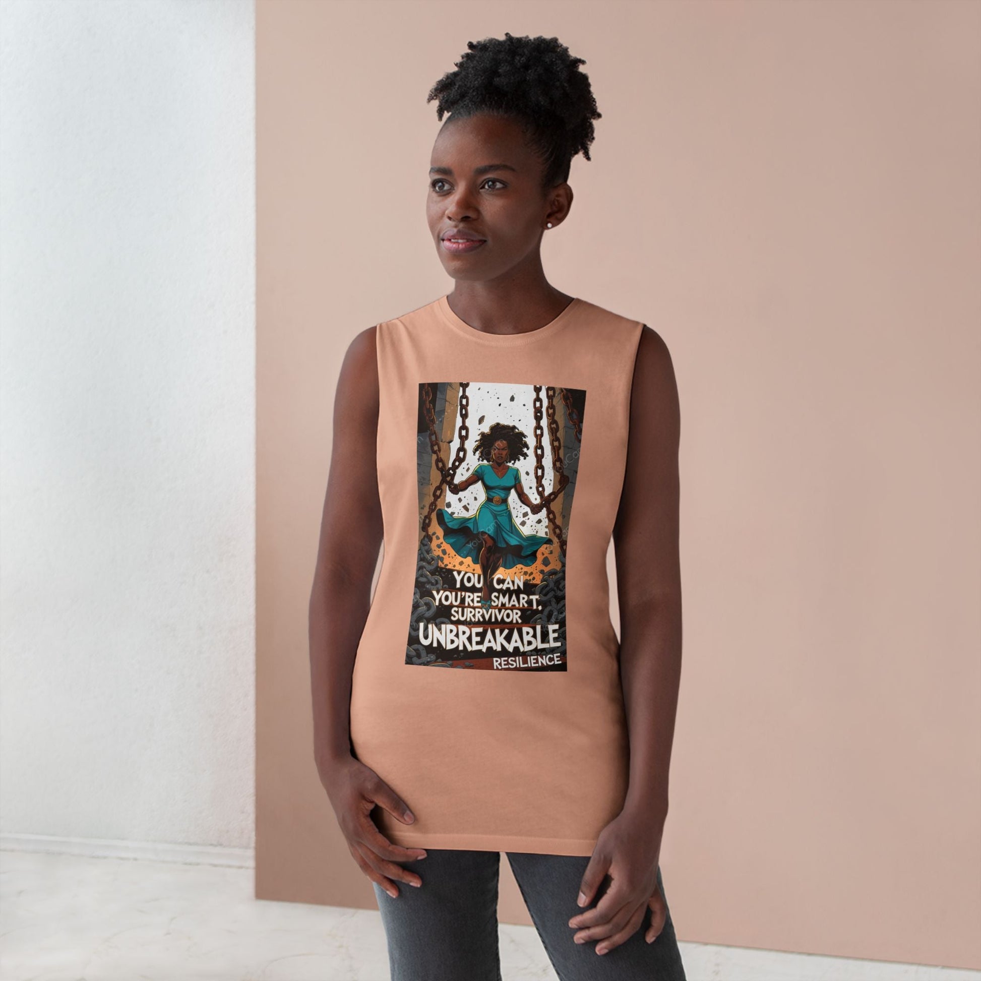 Unisex Inspirational Tank Top, Empowering Survivor Shirt, Unbreakable Resilience Tee, Motivational Workout Top, Perfect for Self-Care [...]