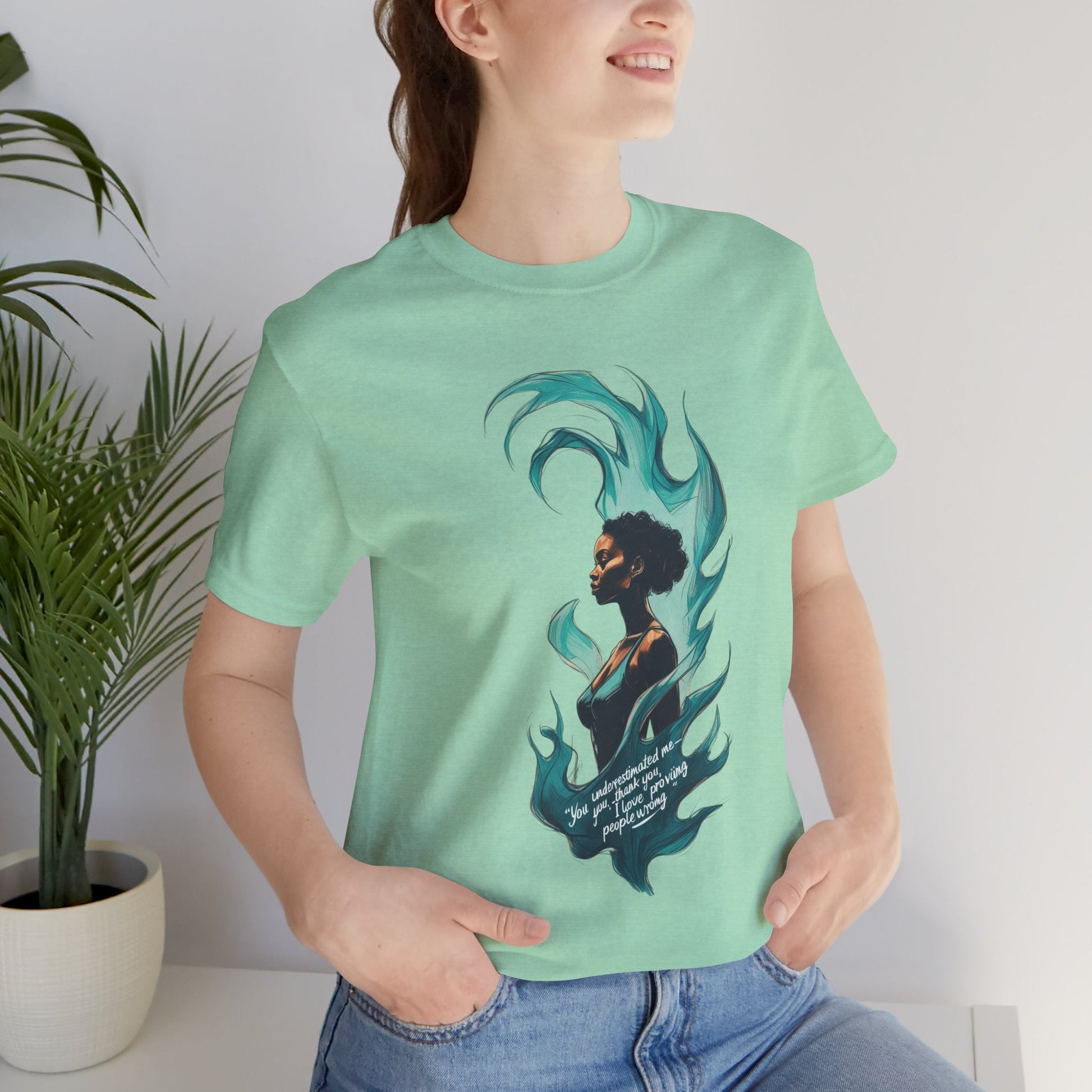 Fierce Goddess Graphic Tee | Unisex Short Sleeve T-Shirt, Artsy Apparel, Gift for Her, Statement Shirt, Casual Wear, Boho Style Printify